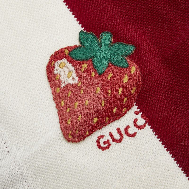 Gucci Gucci Gucci Strawberry Border Cotton Pet Supplies Cotton Other 695744 DUTY FREE for USA Size ONE SIZE - 5 Thumbnail