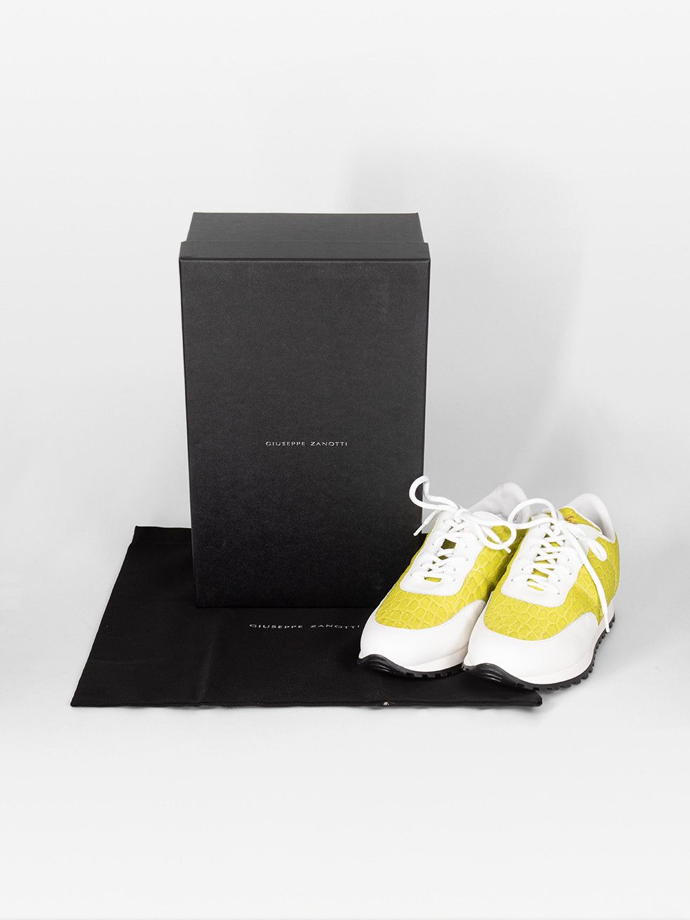 Giuseppe Zanotti Green Jimi Running Trainers Size US 9.5 / IT 39.5 - 6 Thumbnail