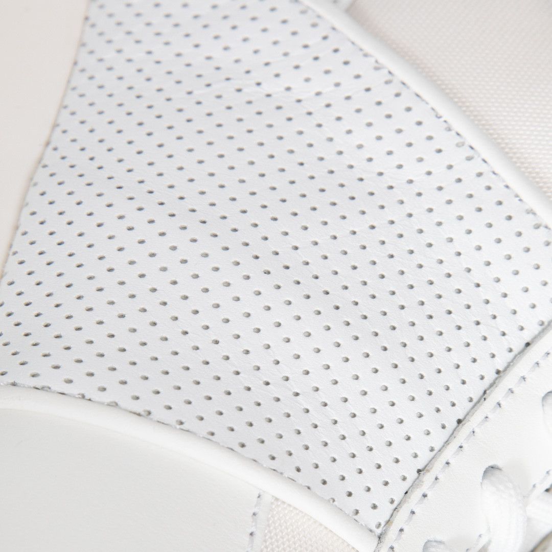 Giuseppe Zanotti White Leather Jimi Running Trainers Size US 7.5 / IT 37.5 - 5 Thumbnail