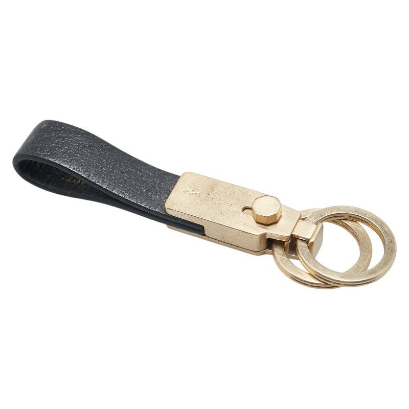 Salvatore Ferragamo Salvatore Ferragamo Salvatore Ferragamo Leather Key Holder Leather Key Chain DUTY FREE for USA Size ONE SIZE - 2 Thumbnail