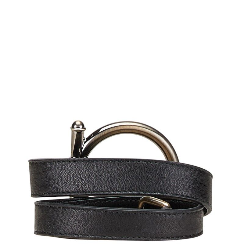 Salvatore Ferragamo Salvatore Ferragamo Salvatore Ferragamo Gancini Leather Metal Belt Leather Other DUTY FREE for USA Size ONE SIZE - 3 Thumbnail