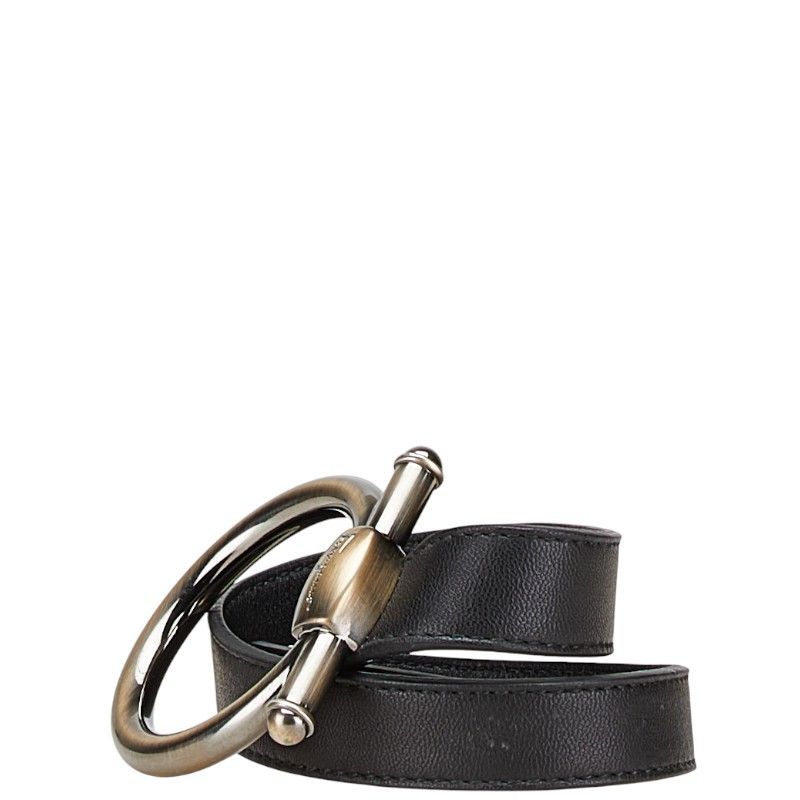 Salvatore Ferragamo Salvatore Ferragamo Salvatore Ferragamo Gancini Leather Metal Belt Leather Other DUTY FREE for USA Size ONE SIZE - 2 Thumbnail
