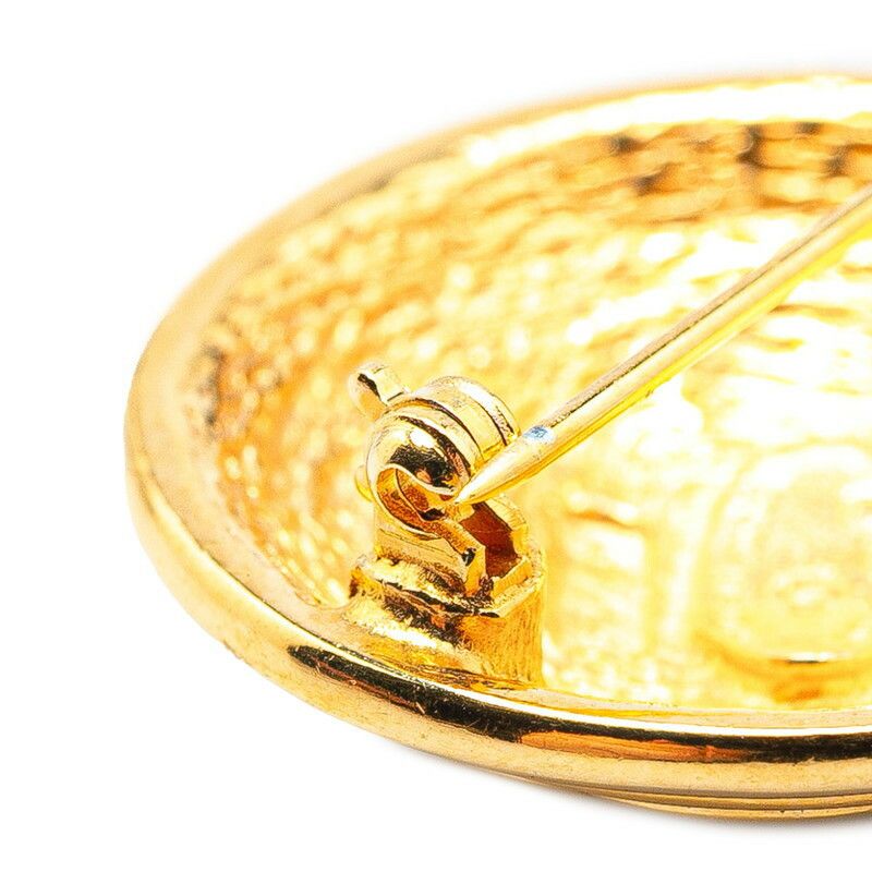 Chanel Chanel Chanel Coco Mark Matelassé Brooch Metal Brooch DUTY FREE for USA Size ONE SIZE - 3 Thumbnail