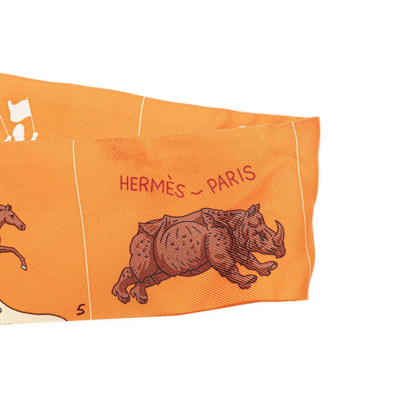Hermes Hermes Hermes Parade Silk Scarf Others Scarf DUTY FREE for USA Size ONE SIZE - 3 Thumbnail