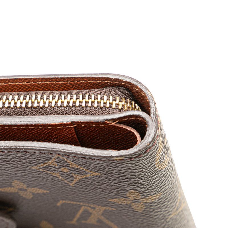 Louis Vuitton Louis Vuitton Louis Vuitton Compact Zip Monogram Wallet Canvas Short Wallet M61667 Size ONE SIZE - 5 Thumbnail