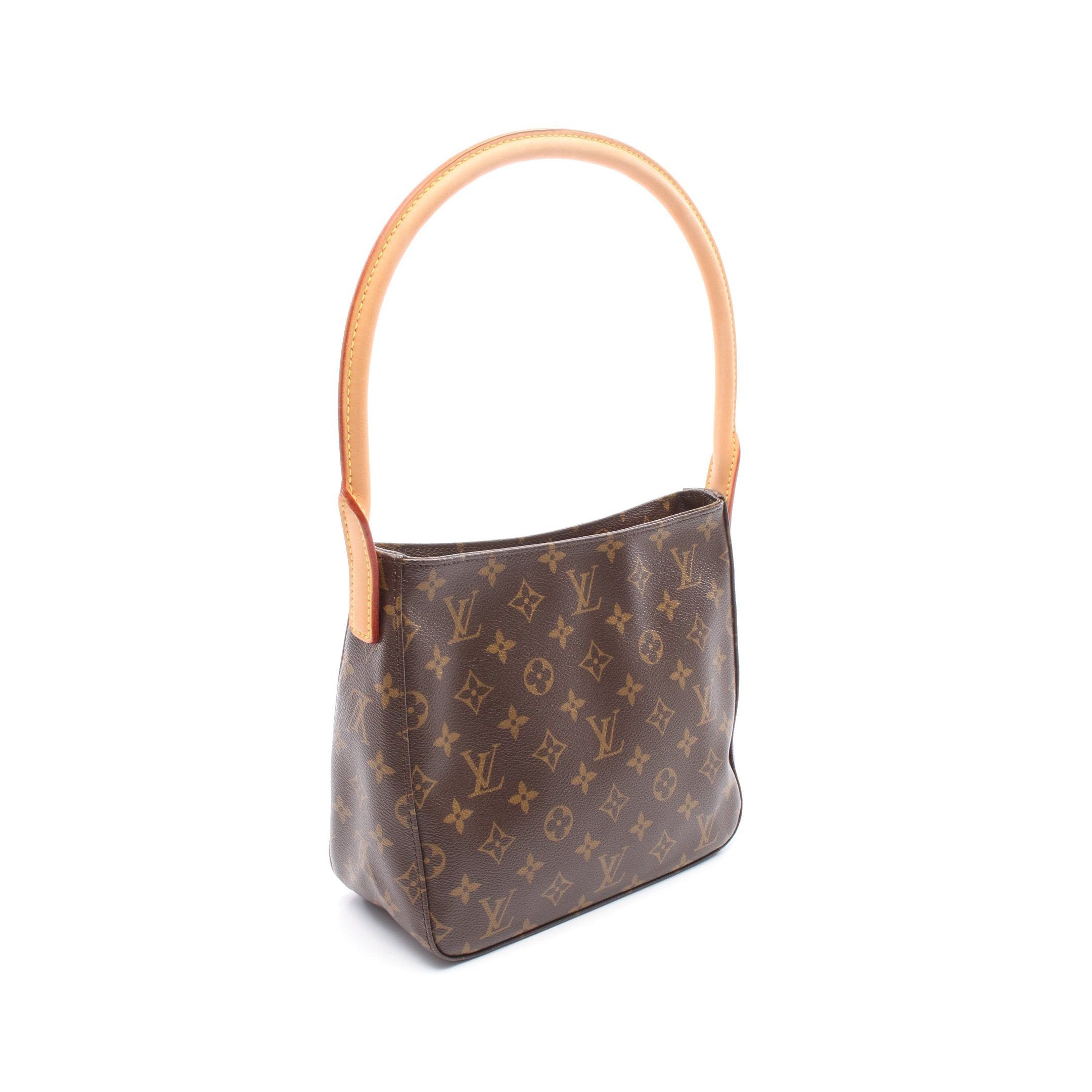 Louis Vuitton Louis Vuitton Looping Mm Monogram Shoulder Bag Leather Brown Size ONE SIZE - 2 Thumbnail