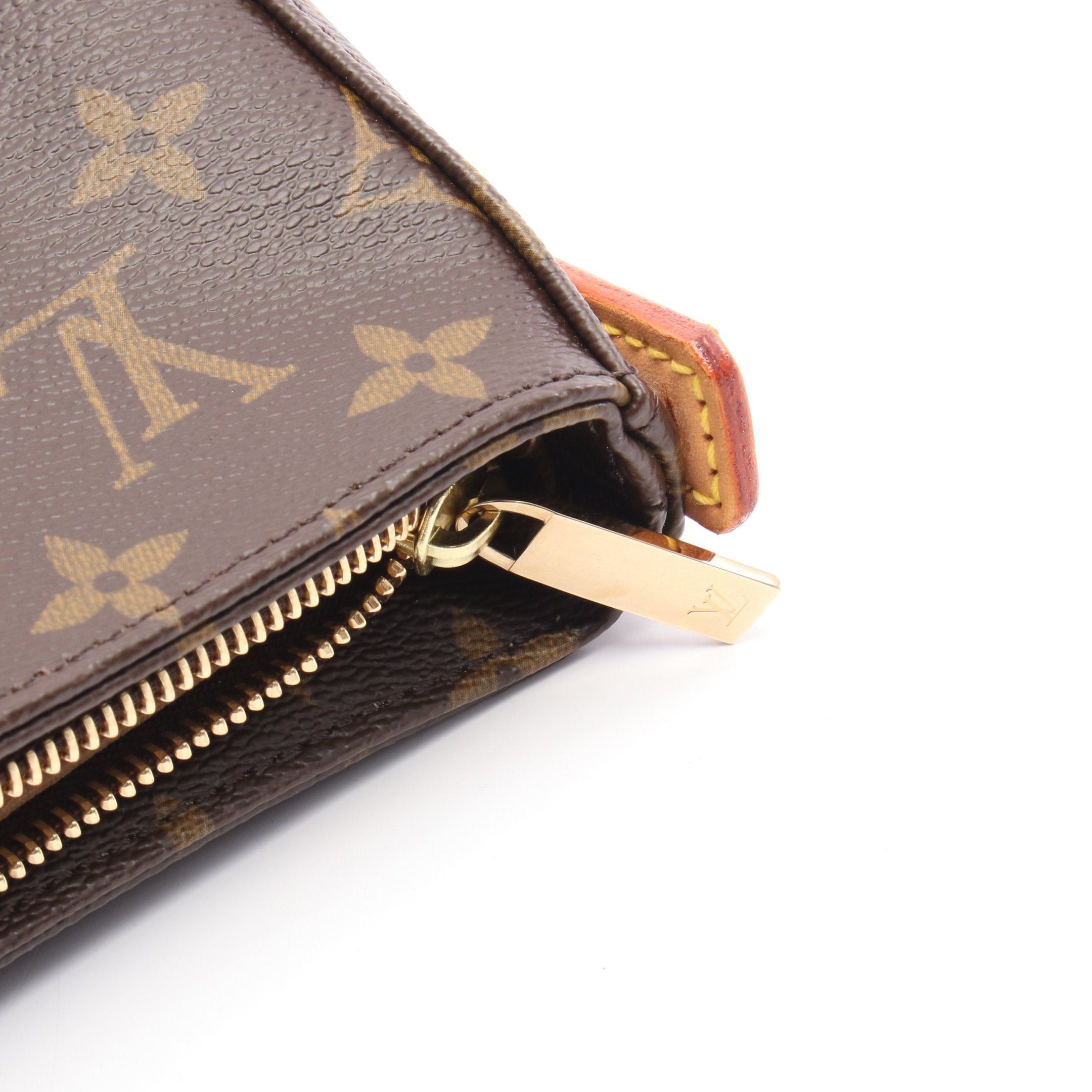 Louis Vuitton Louis Vuitton Looping Mm Monogram Shoulder Bag Leather Brown Size ONE SIZE - 8 Thumbnail