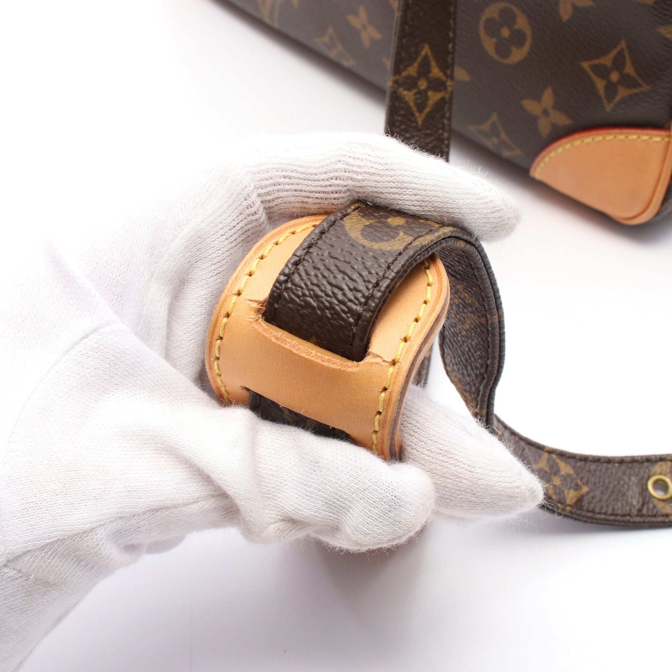 Louis Vuitton Louis Vuitton Nil Monogram Shoulder Bag Leather Brown Size ONE SIZE - 9 Thumbnail