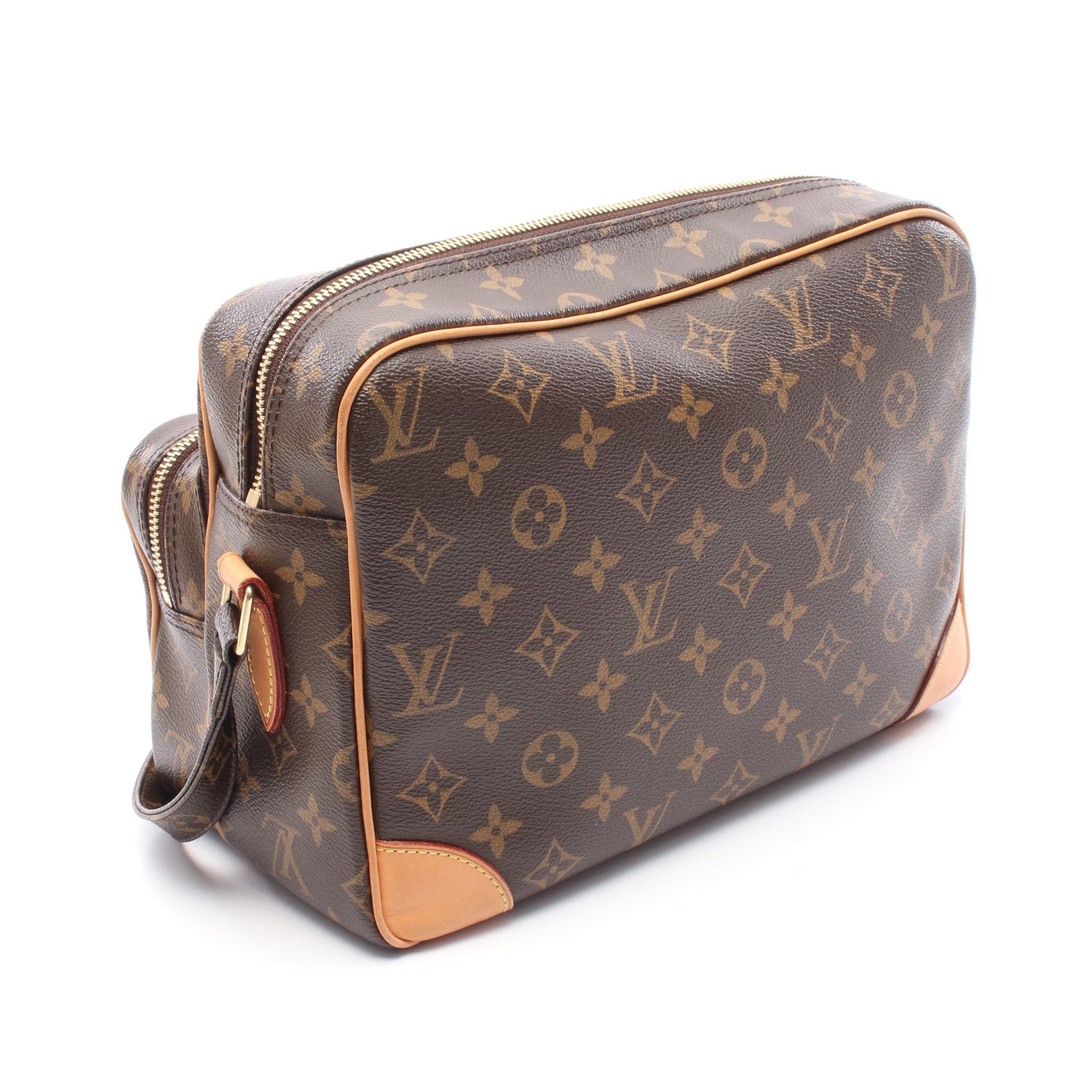 Louis Vuitton Louis Vuitton Nil Monogram Shoulder Bag Leather Brown Size ONE SIZE - 2 Thumbnail
