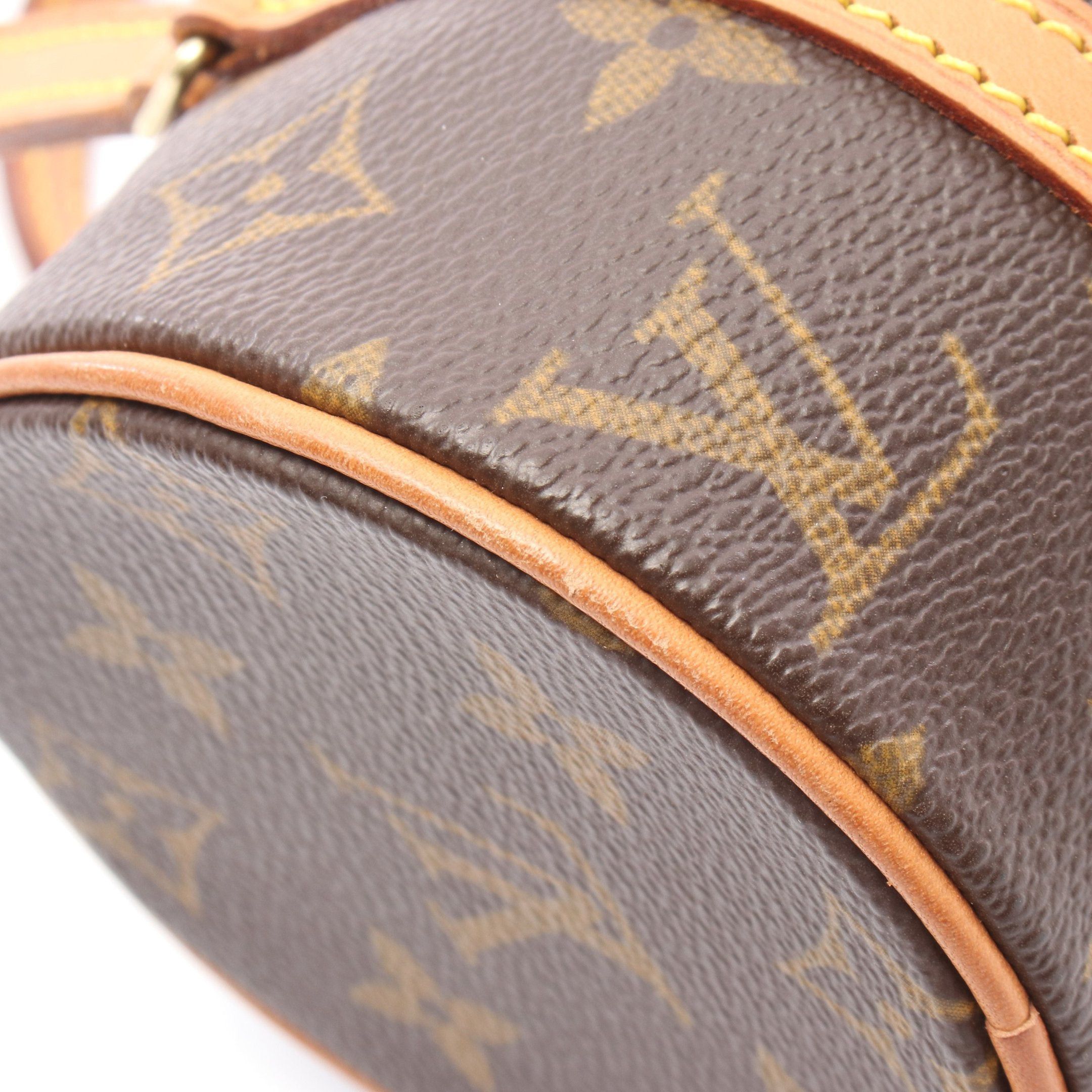 Louis Vuitton Louis Vuitton Mini Papillon Monogram Handbag Leather Brown Size ONE SIZE - 7 Thumbnail