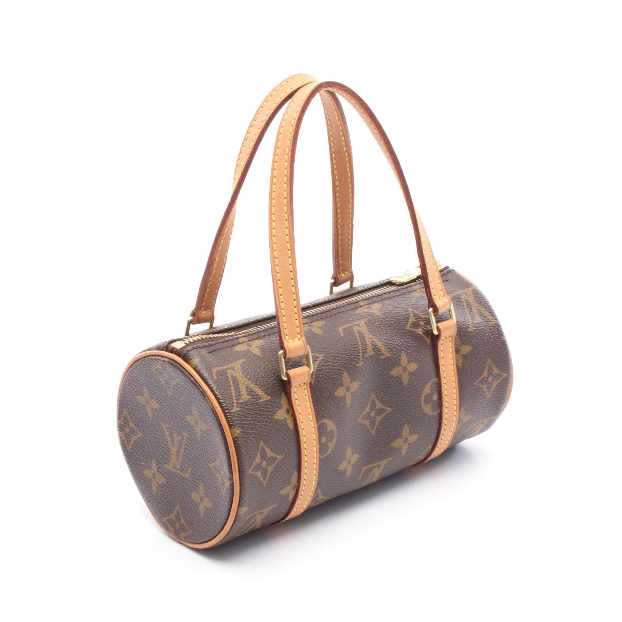 Louis Vuitton Louis Vuitton Mini Papillon Monogram Handbag Leather Brown Size ONE SIZE - 2 Thumbnail