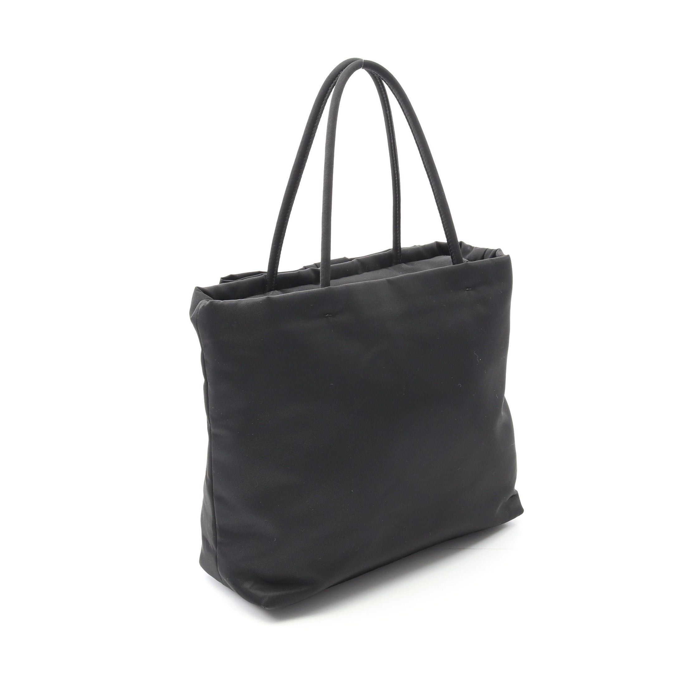 Prada Prada Handbag Tote Bag Nylon Black Size ONE SIZE - 2 Thumbnail