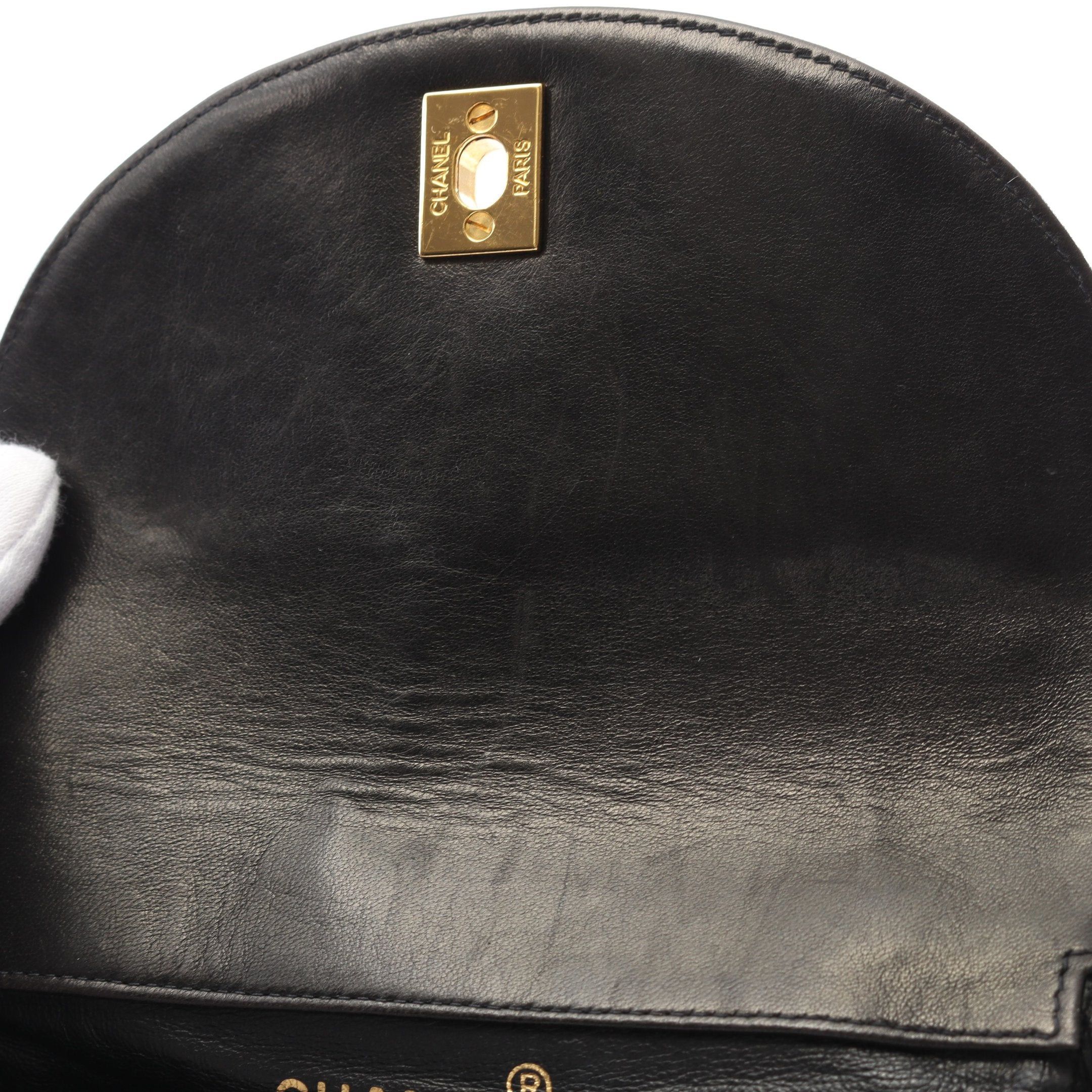 Chanel Chanel Matelasse Backpack Rucksack Lambskin Black Gold Hardware Size ONE SIZE - 8 Thumbnail