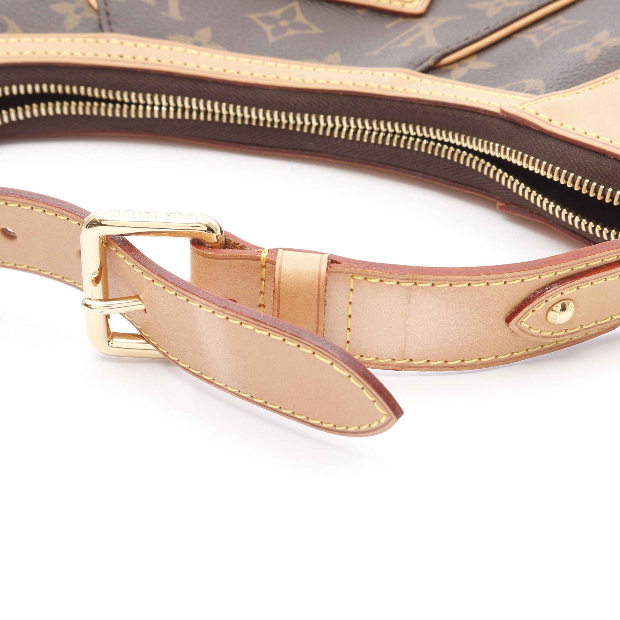 Louis Vuitton Louis Vuitton Thames Pm Monogram Shoulder Bag Leather Brown Size ONE SIZE - 8 Thumbnail