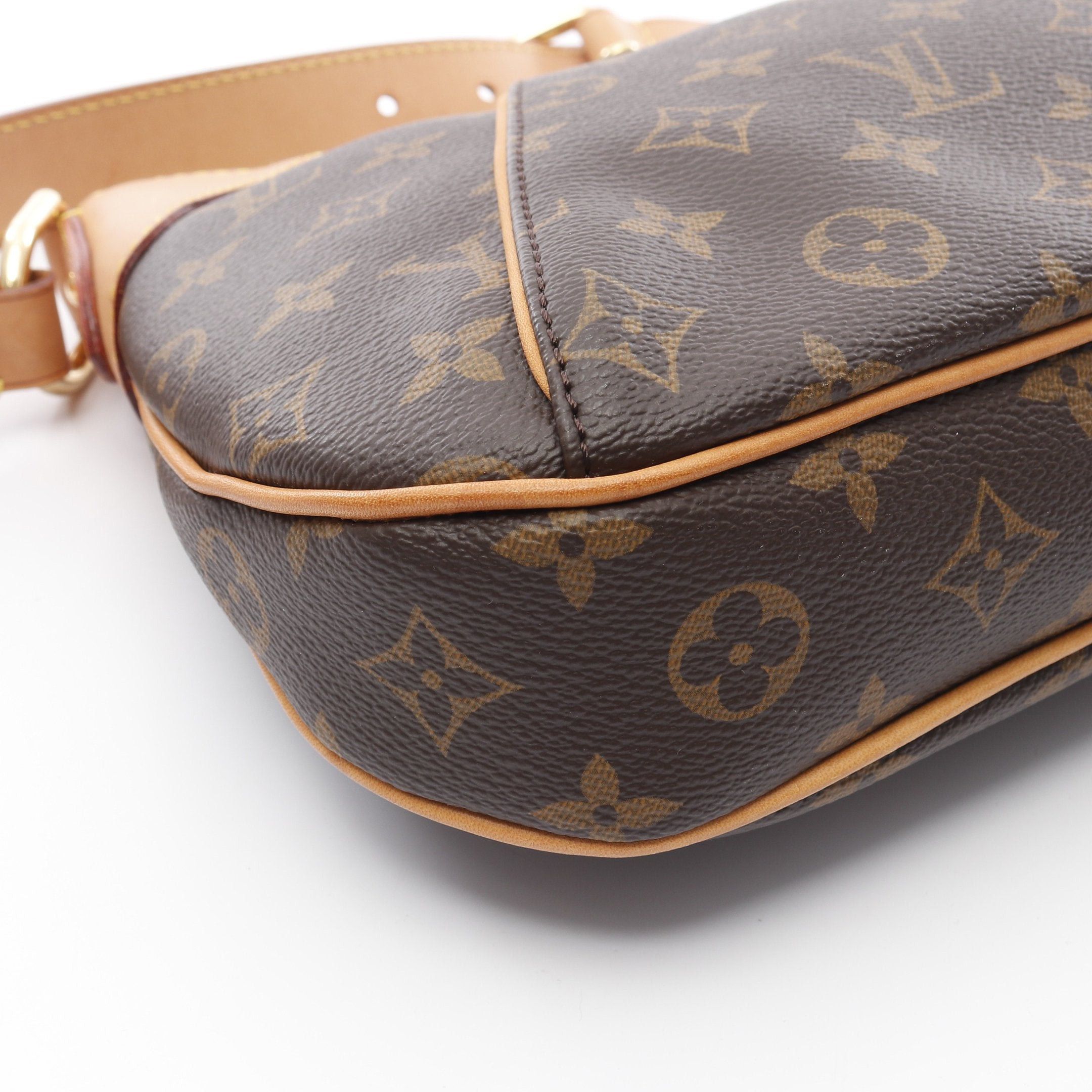 Louis Vuitton Louis Vuitton Thames Pm Monogram Shoulder Bag Leather Brown Size ONE SIZE - 6 Thumbnail