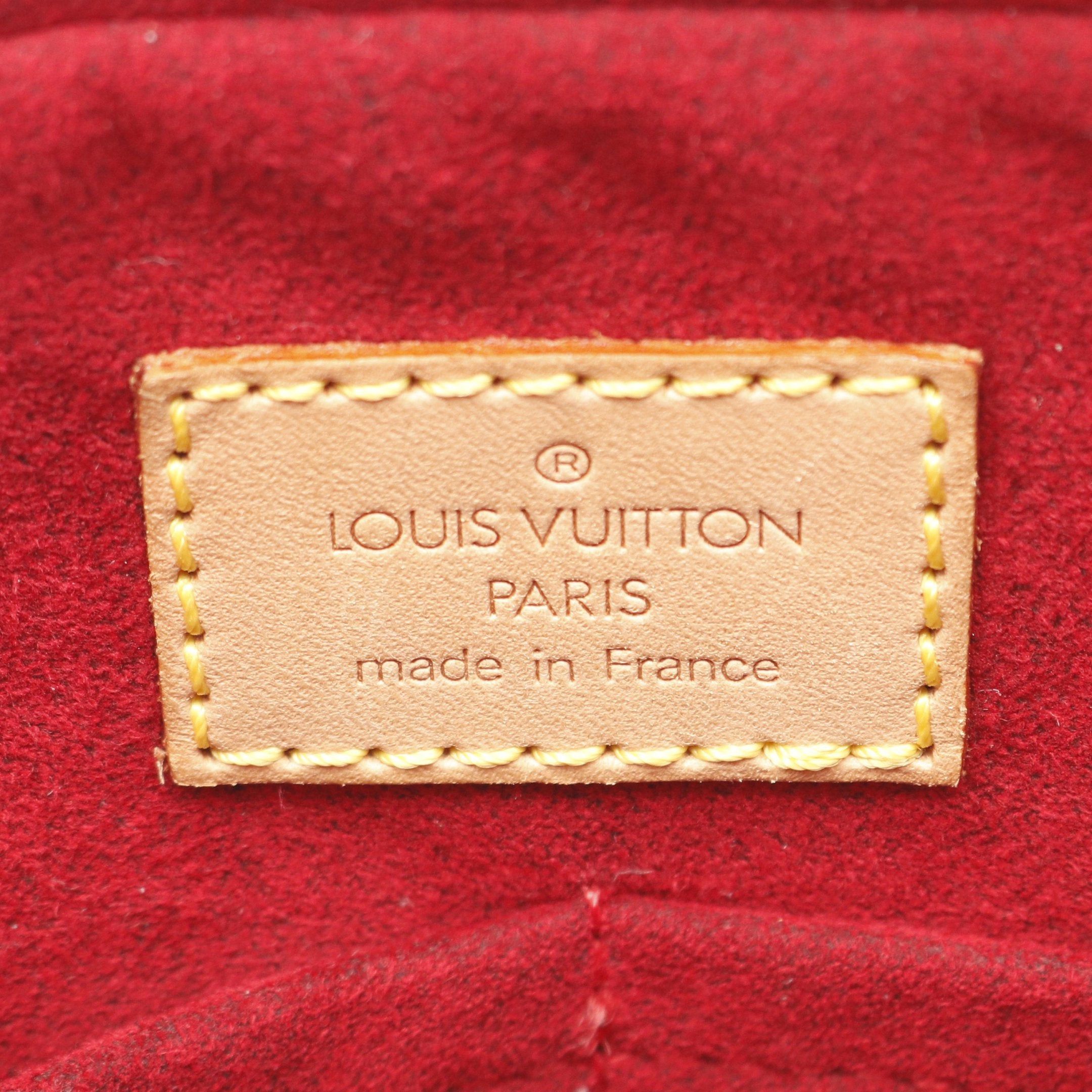 Louis Vuitton Louis Vuitton Multi-Priest Monogram Handbag Leather Brown Size ONE SIZE - 4 Thumbnail