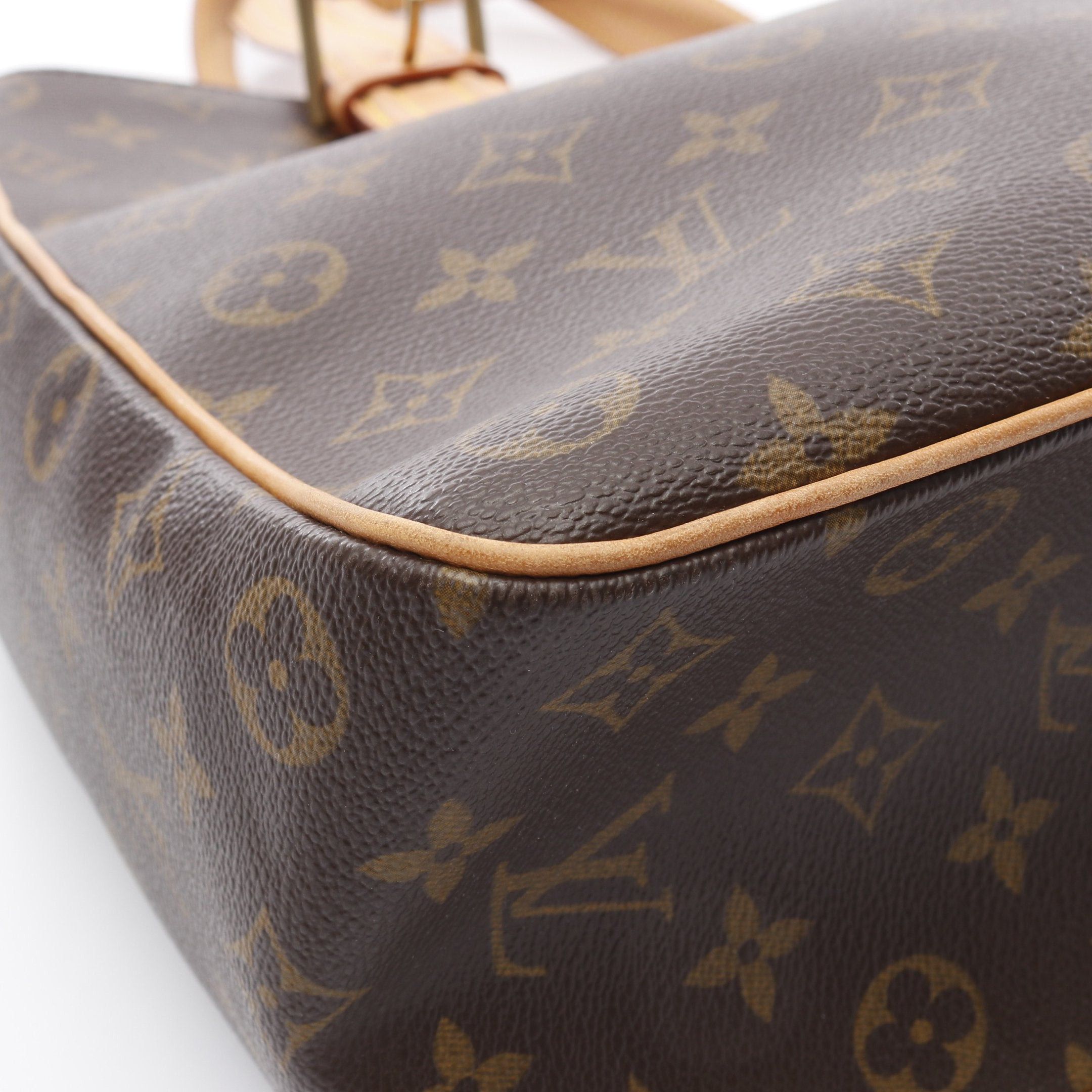 Louis Vuitton Louis Vuitton Multi-Priest Monogram Handbag Leather Brown Size ONE SIZE - 6 Thumbnail