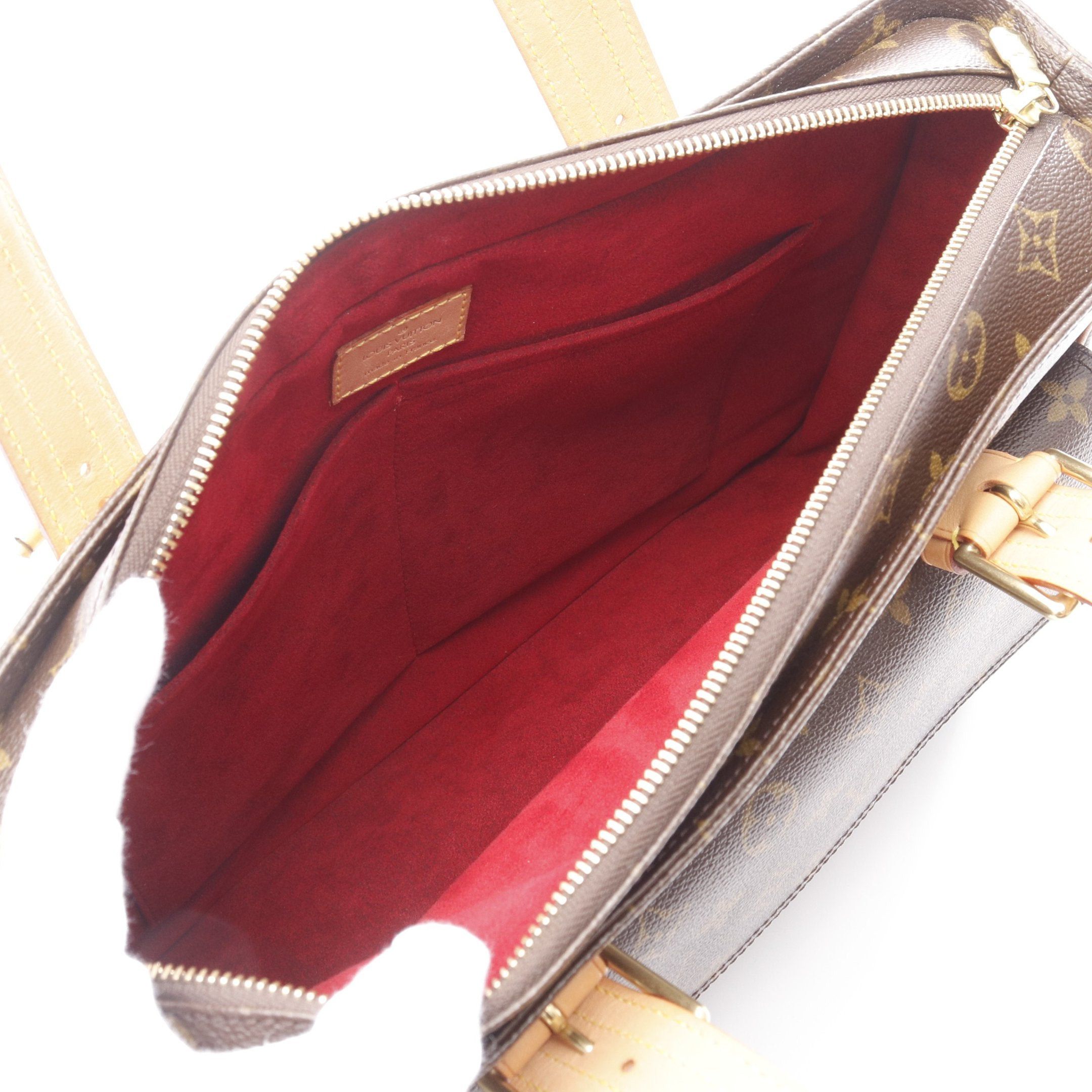 Louis Vuitton Louis Vuitton Multi-Priest Monogram Handbag Leather Brown Size ONE SIZE - 3 Thumbnail