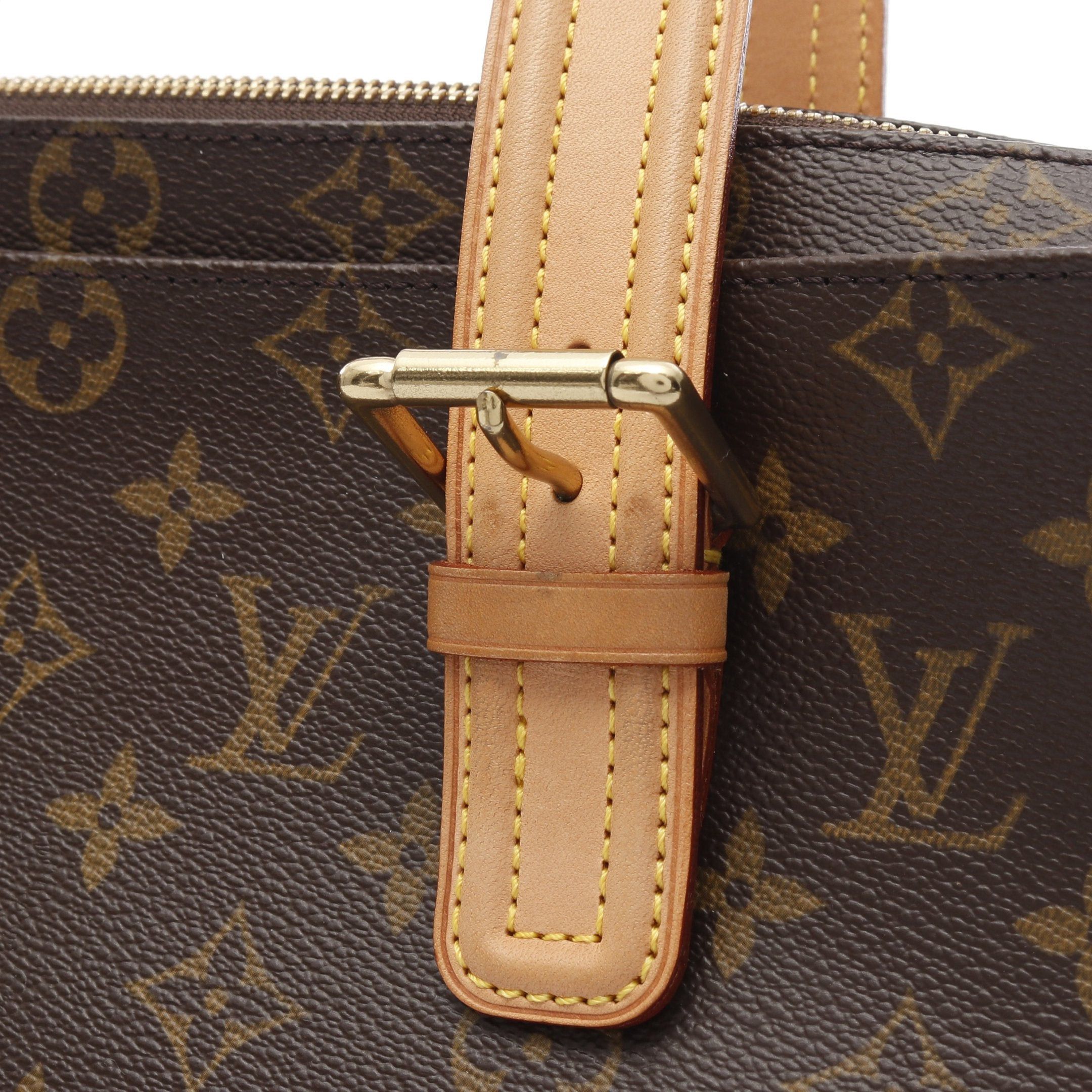 Louis Vuitton Louis Vuitton Multi-Priest Monogram Handbag Leather Brown Size ONE SIZE - 8 Thumbnail