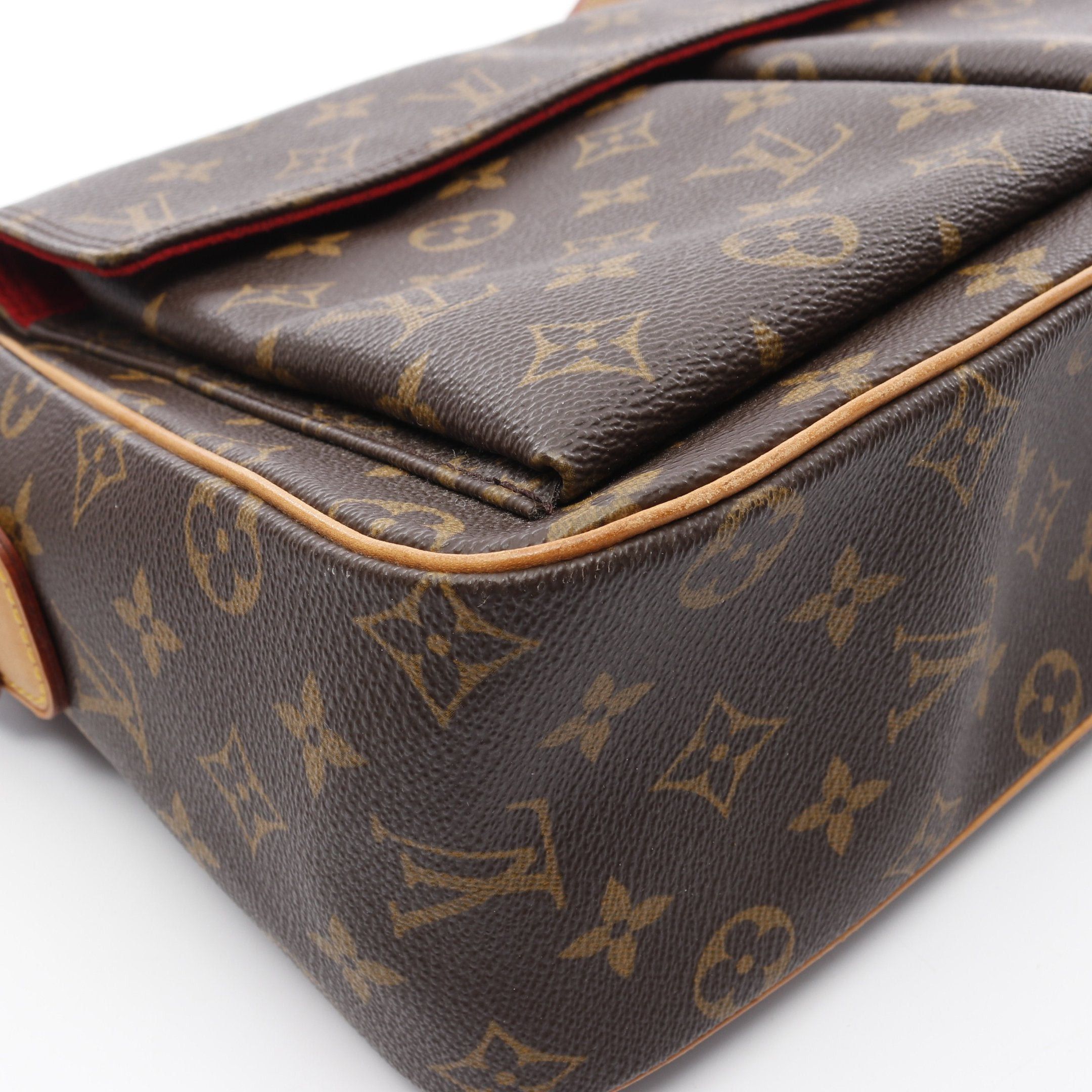 Louis Vuitton Louis Vuitton Vivacite Gm Monogram Shoulder Bag Leather Brown Size ONE SIZE - 6 Thumbnail