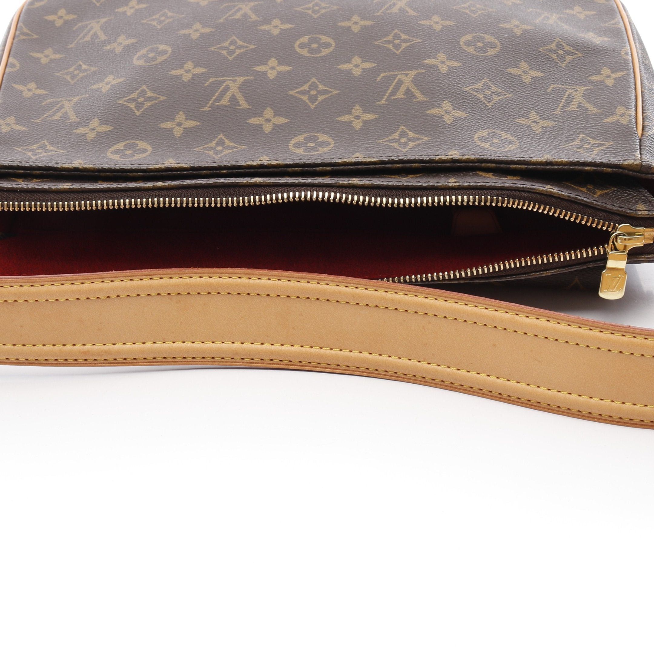 Louis Vuitton Louis Vuitton Vivacite Gm Monogram Shoulder Bag Leather Brown Size ONE SIZE - 8 Thumbnail