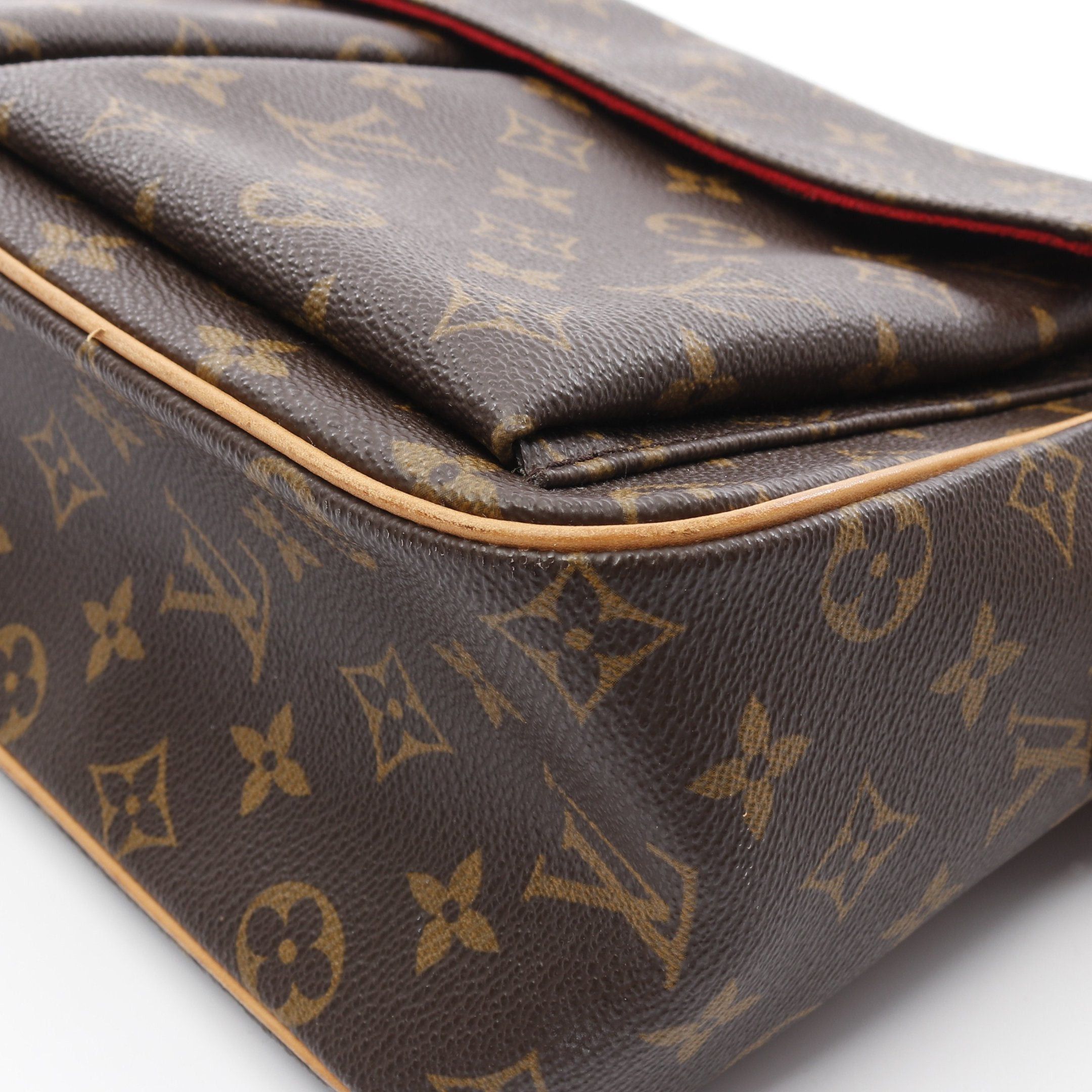 Louis Vuitton Louis Vuitton Vivacite Gm Monogram Shoulder Bag Leather Brown Size ONE SIZE - 7 Thumbnail