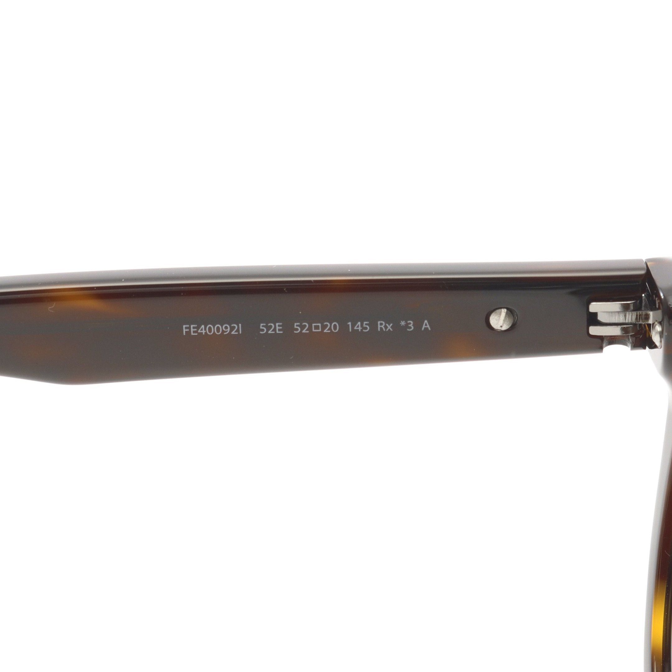 Fendi Fendi Zucca Sunglasses Tortoiseshell Pattern Dark Brown Size ONE SIZE - 5 Thumbnail