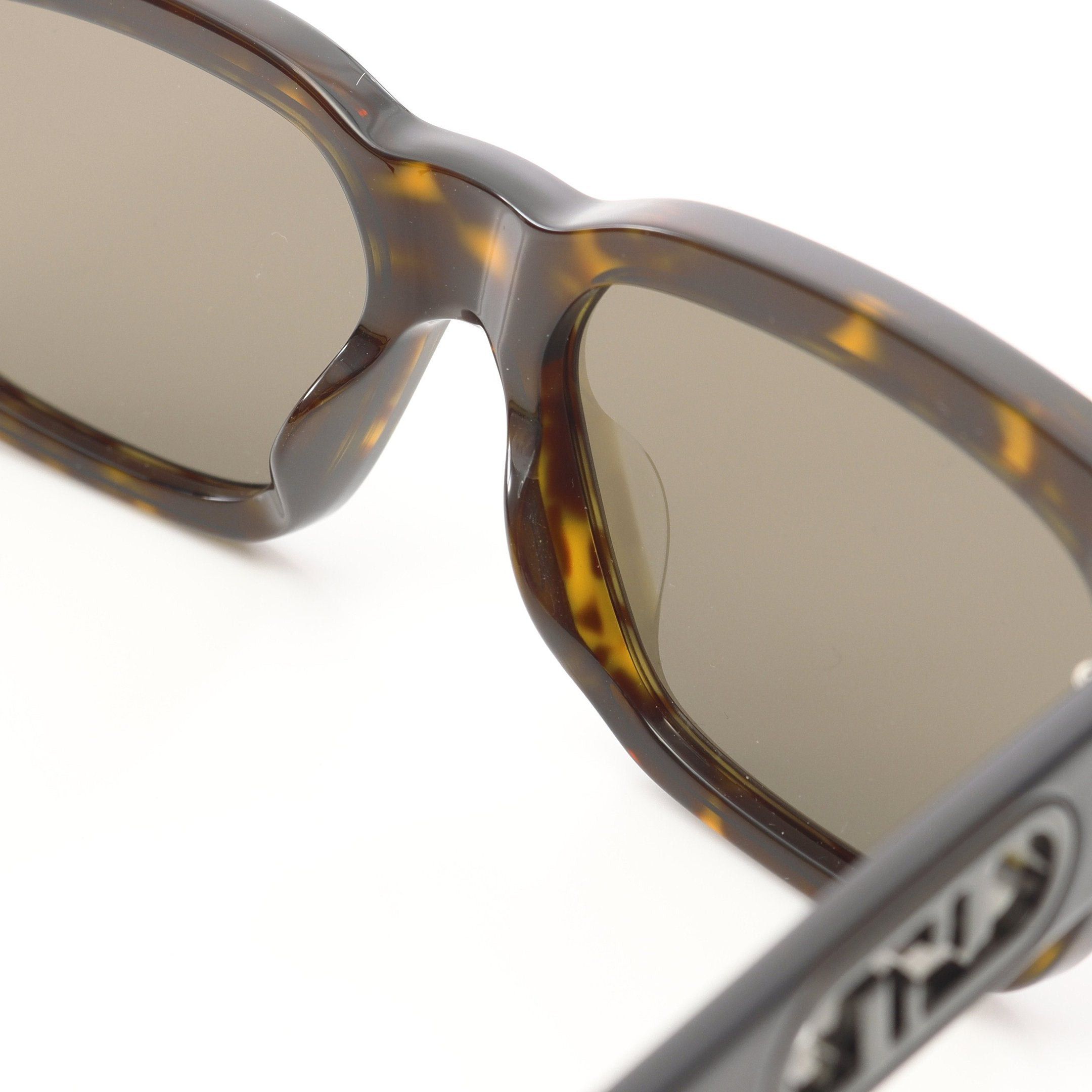 Fendi Fendi O'Lock Sunglasses Tortoiseshell Pattern Dark Brown Size ONE SIZE - 6 Thumbnail