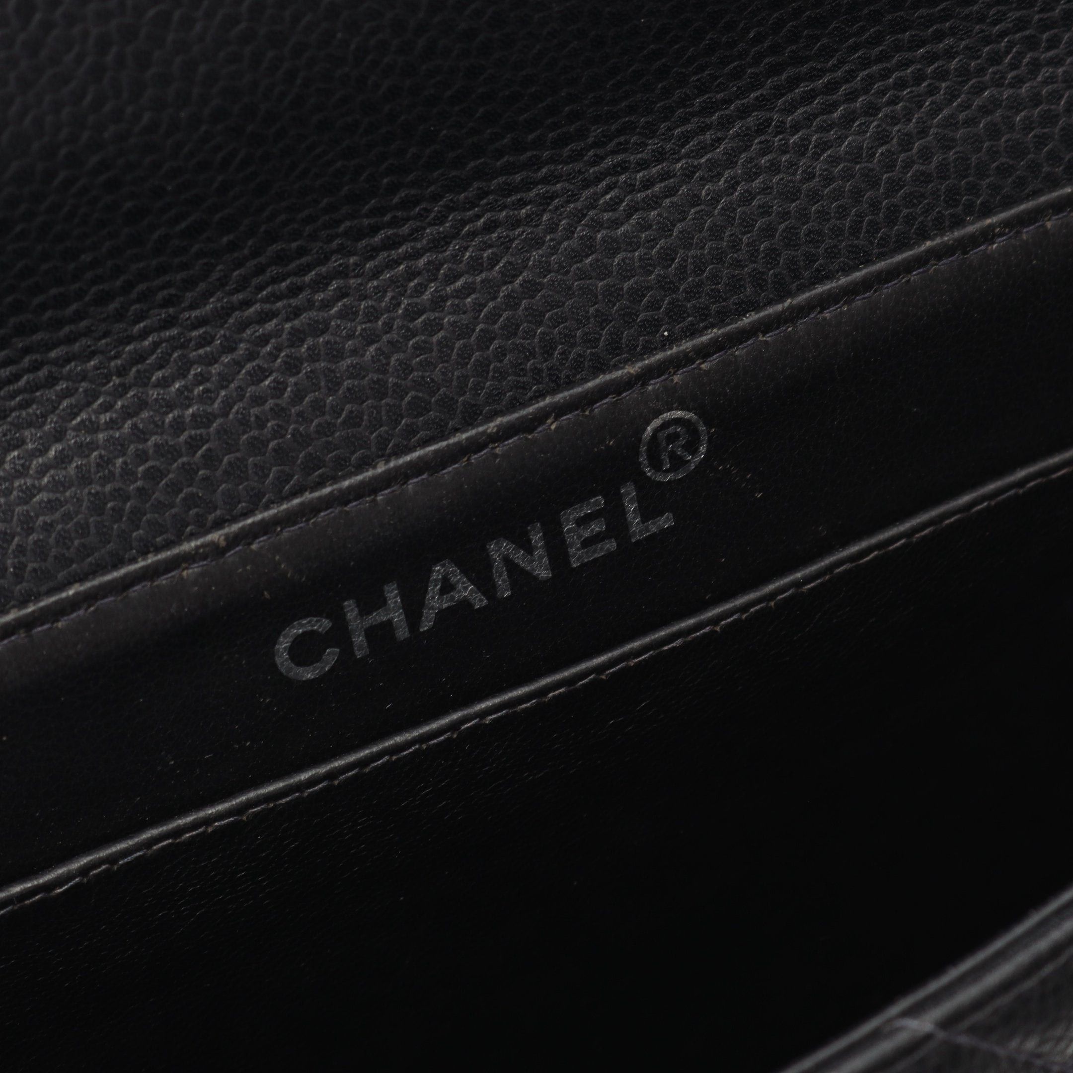 Chanel Chanel Matelasse Double Face One Shoulder Bag Caviar Skin Black Silver Hardware Size ONE SIZE - 5 Thumbnail