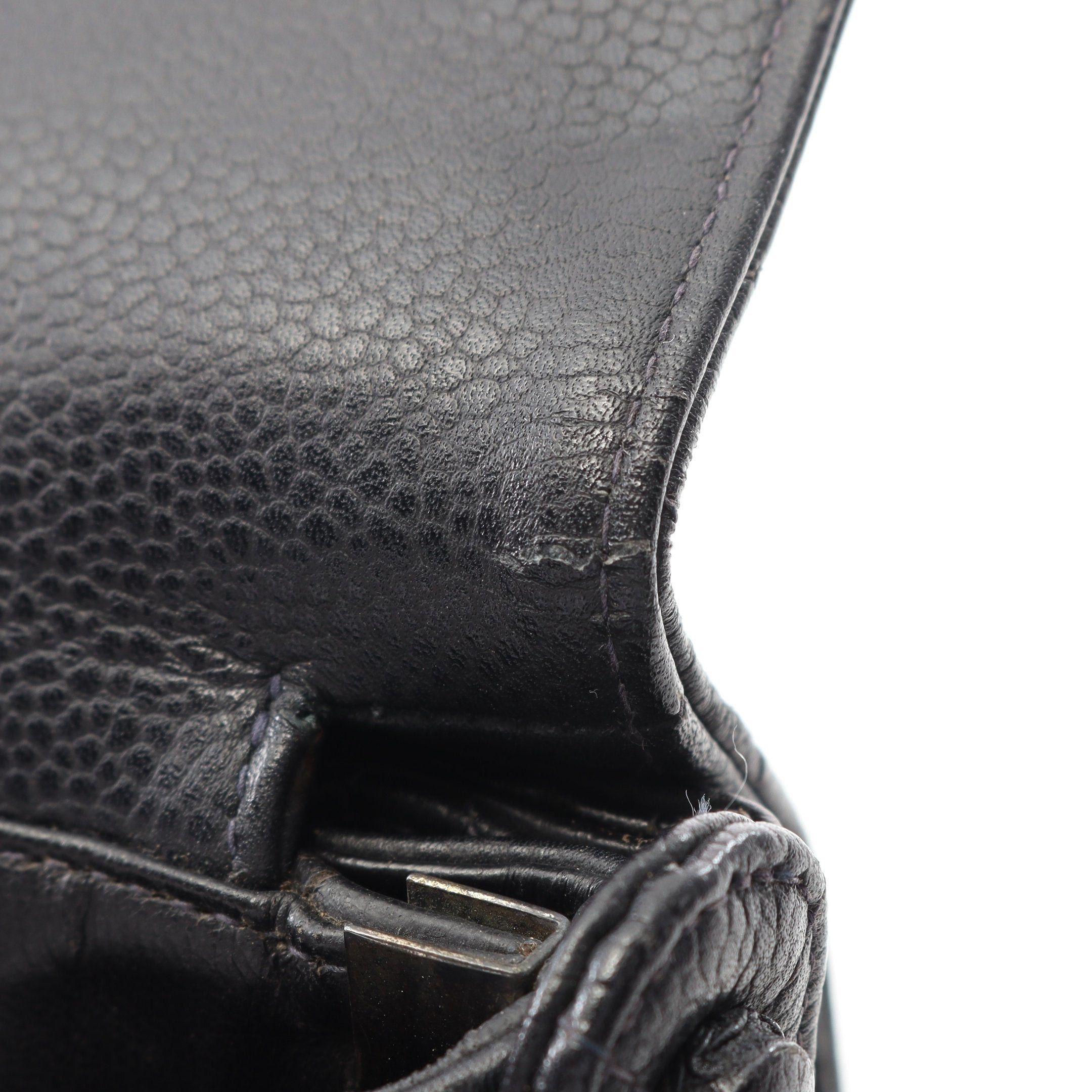 Chanel Chanel Matelasse Double Face One Shoulder Bag Caviar Skin Black Silver Hardware Size ONE SIZE - 9 Thumbnail