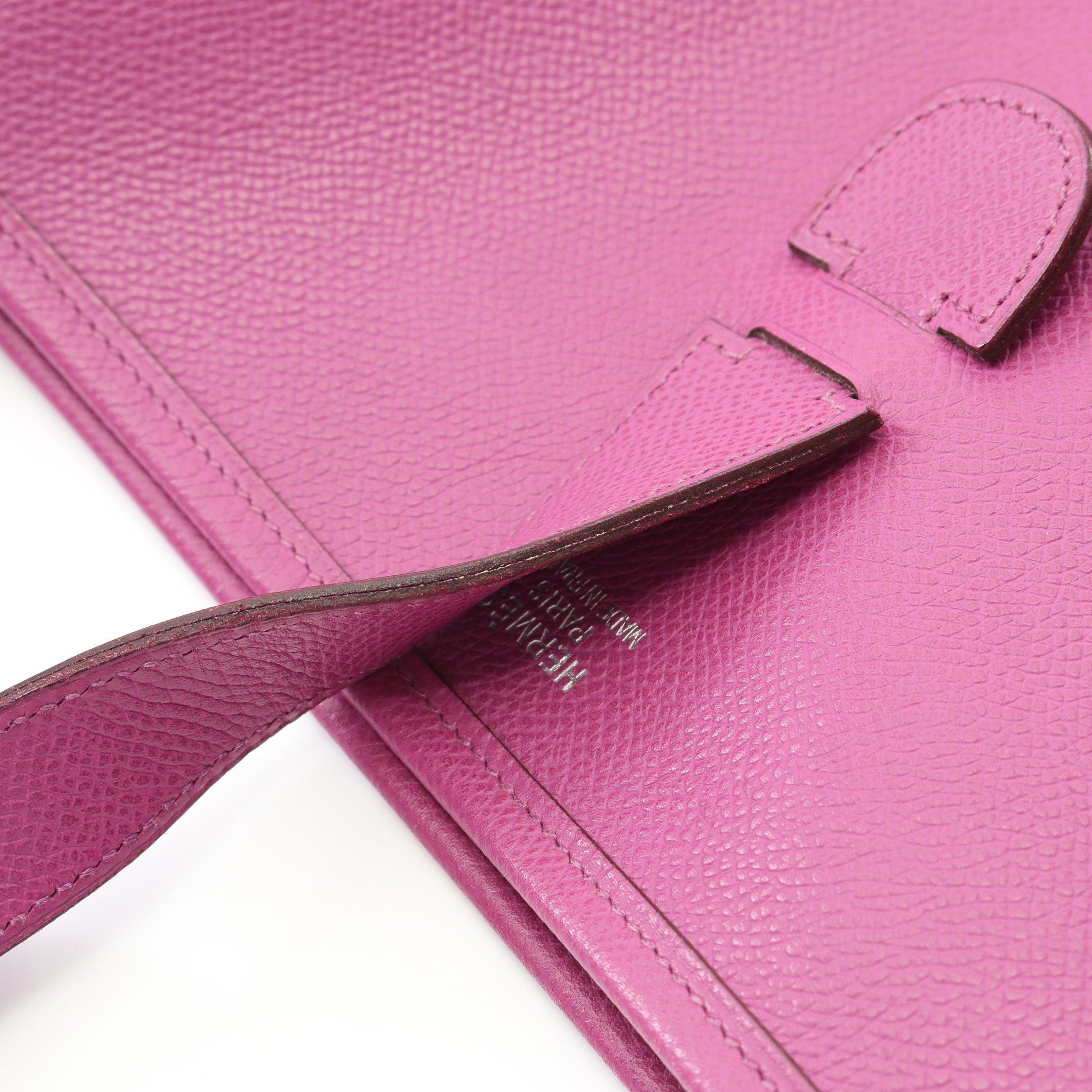 Hermes Hermes Evelyn 2 De Gm Cyclamen Shoulder Bag Veau Epsom Purple Silver Hardware □H Stamp Size ONE SIZE - 10 Thumbnail