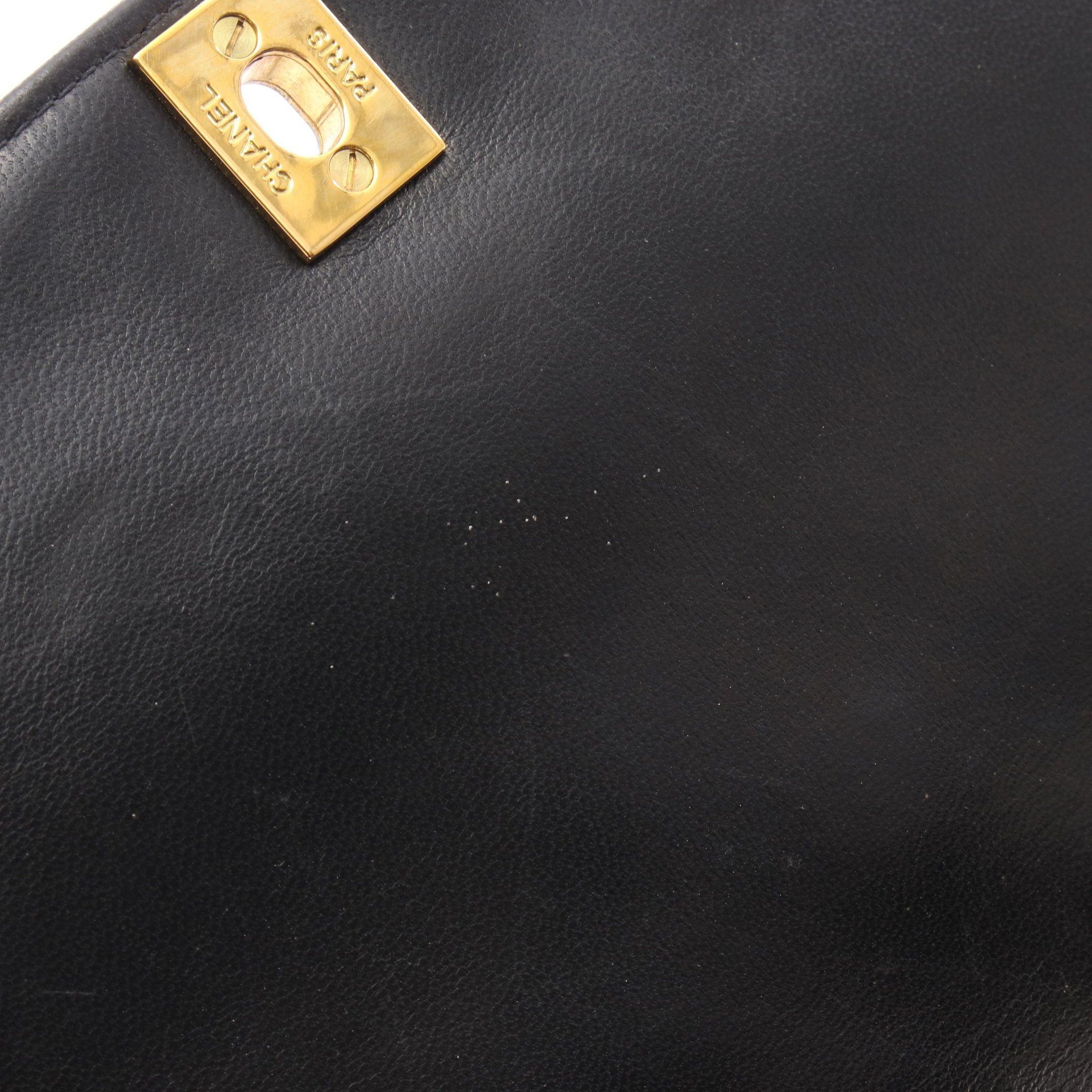 Chanel Chanel Matelasse Diana Flap Chain Shoulder Bag Lambskin Black Gold Hardware Size ONE SIZE - 7 Thumbnail