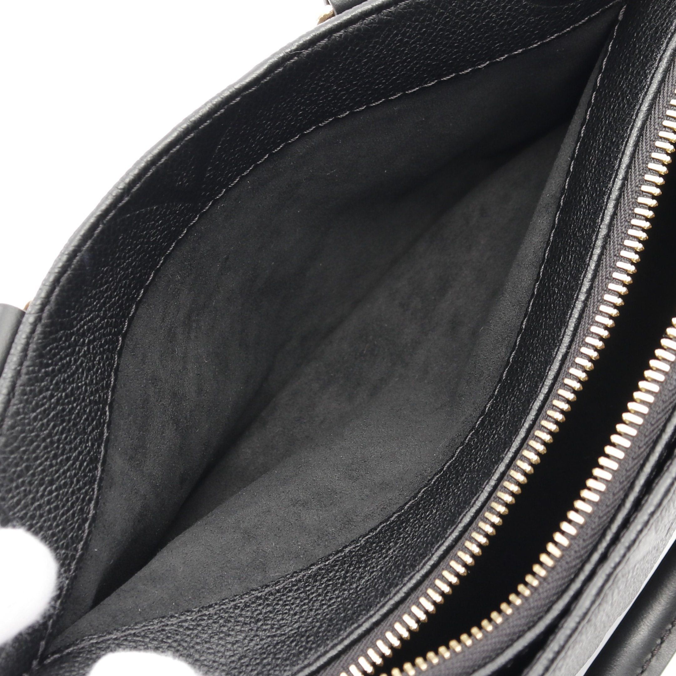 Louis Vuitton Louis Vuitton On The Go Ew Monogram Empreinte Noir Handbag Leather Black 3Way Size ONE SIZE - 9 Thumbnail