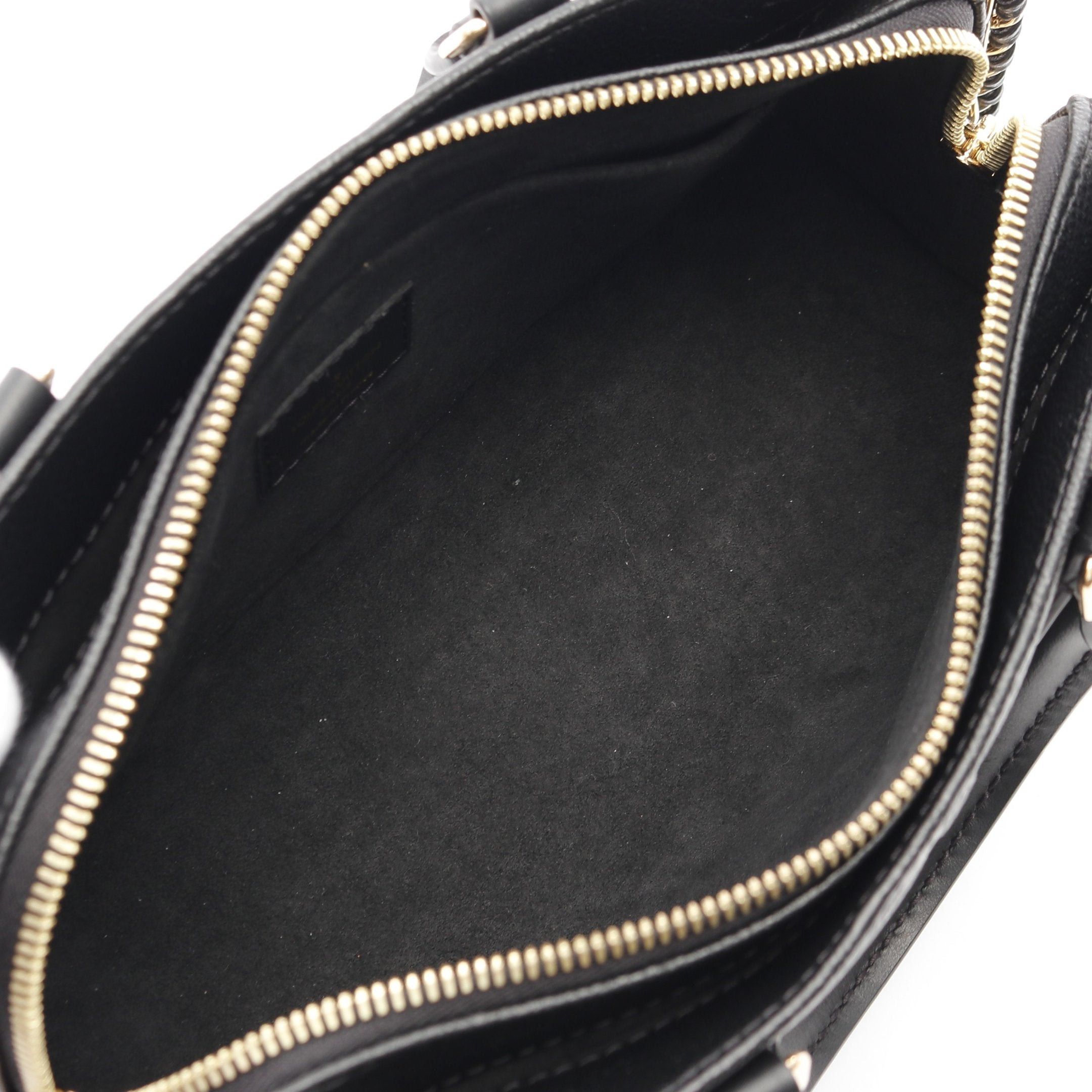Louis Vuitton Louis Vuitton On The Go Ew Monogram Empreinte Noir Handbag Leather Black 3Way Size ONE SIZE - 3 Thumbnail
