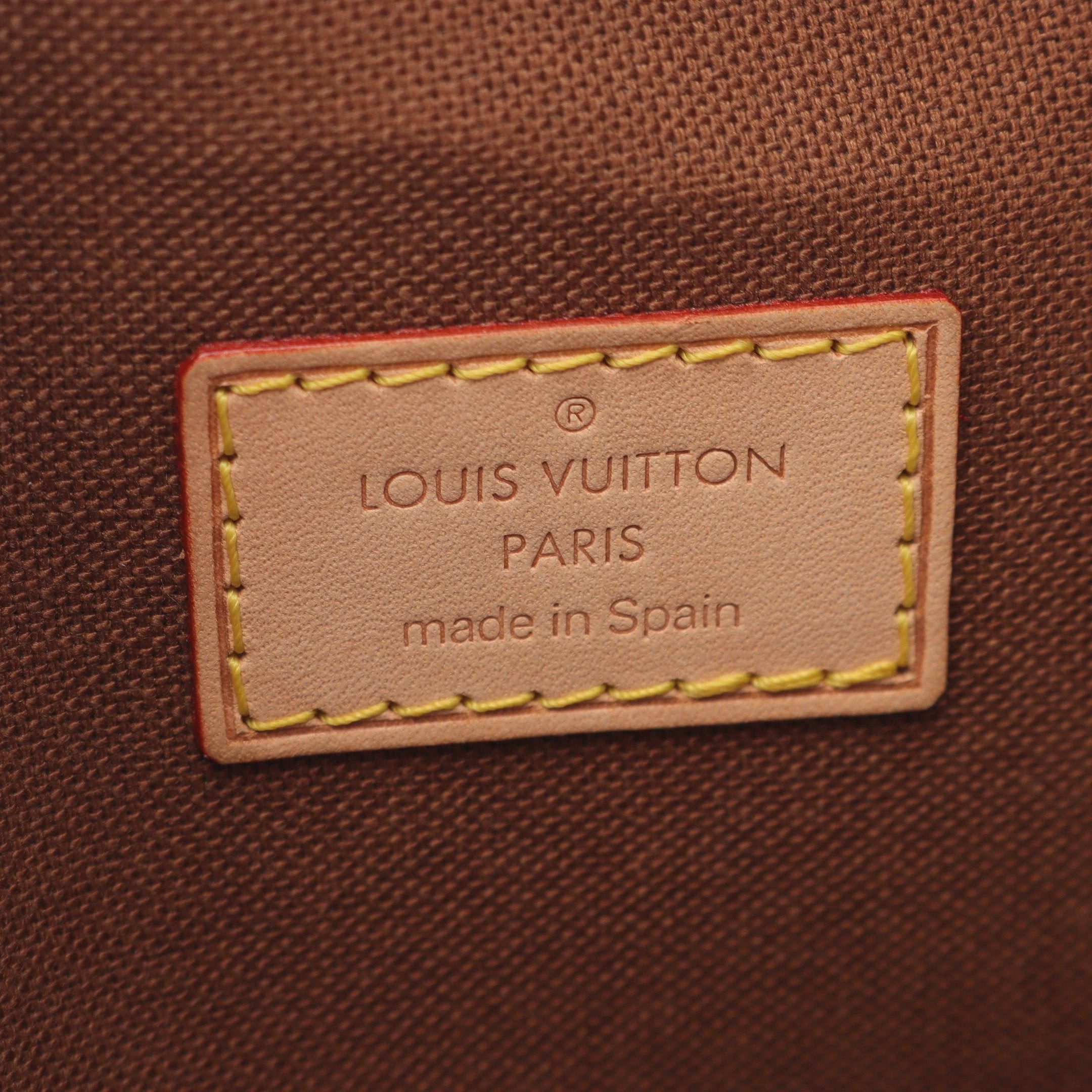 Louis Vuitton Louis Vuitton Pochette Ganju Monogram Body Bag Leather Brown Size ONE SIZE - 4 Thumbnail