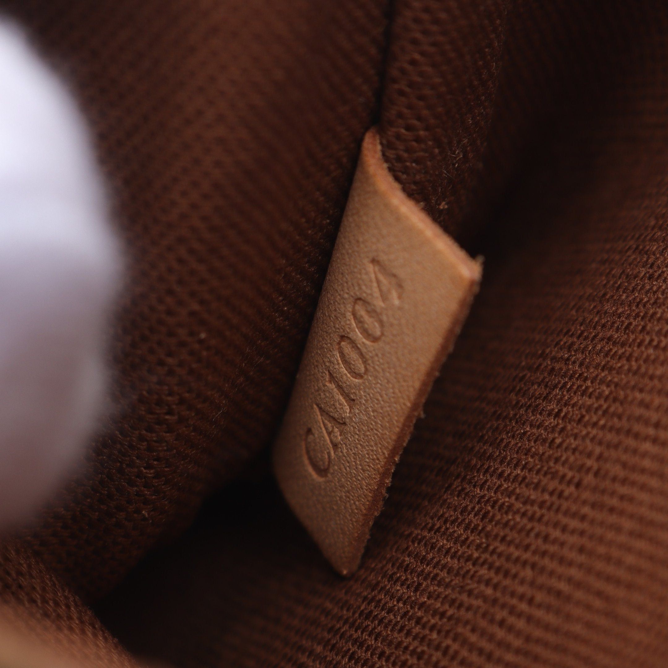 Louis Vuitton Louis Vuitton Pochette Ganju Monogram Body Bag Leather Brown Size ONE SIZE - 5 Thumbnail