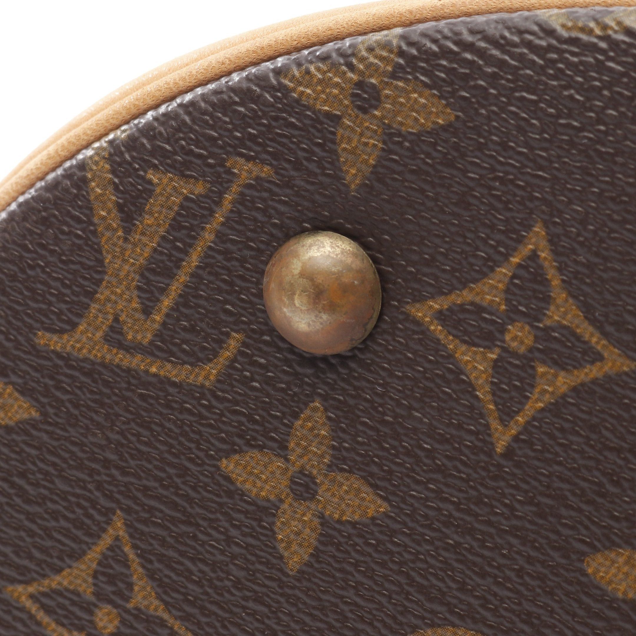 Louis Vuitton Louis Vuitton Bucket Pm Monogram Handbag Leather Brown Size ONE SIZE - 11 Thumbnail