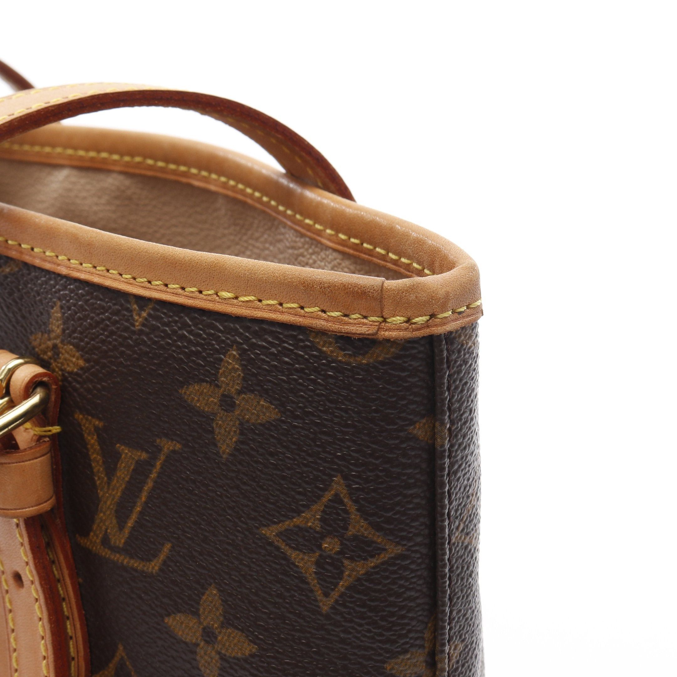 Louis Vuitton Louis Vuitton Bucket Pm Monogram Handbag Leather Brown Size ONE SIZE - 8 Thumbnail