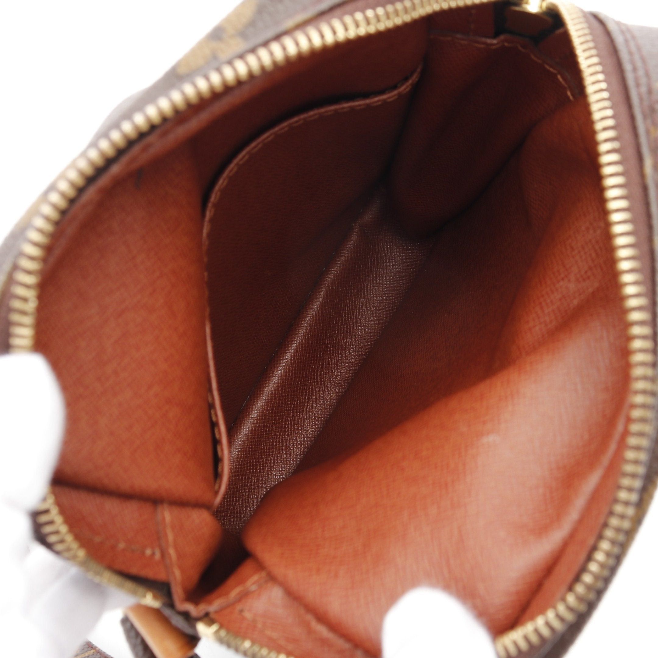 Louis Vuitton Louis Vuitton Amazon Monogram Shoulder Bag Leather Brown Size ONE SIZE - 3 Thumbnail