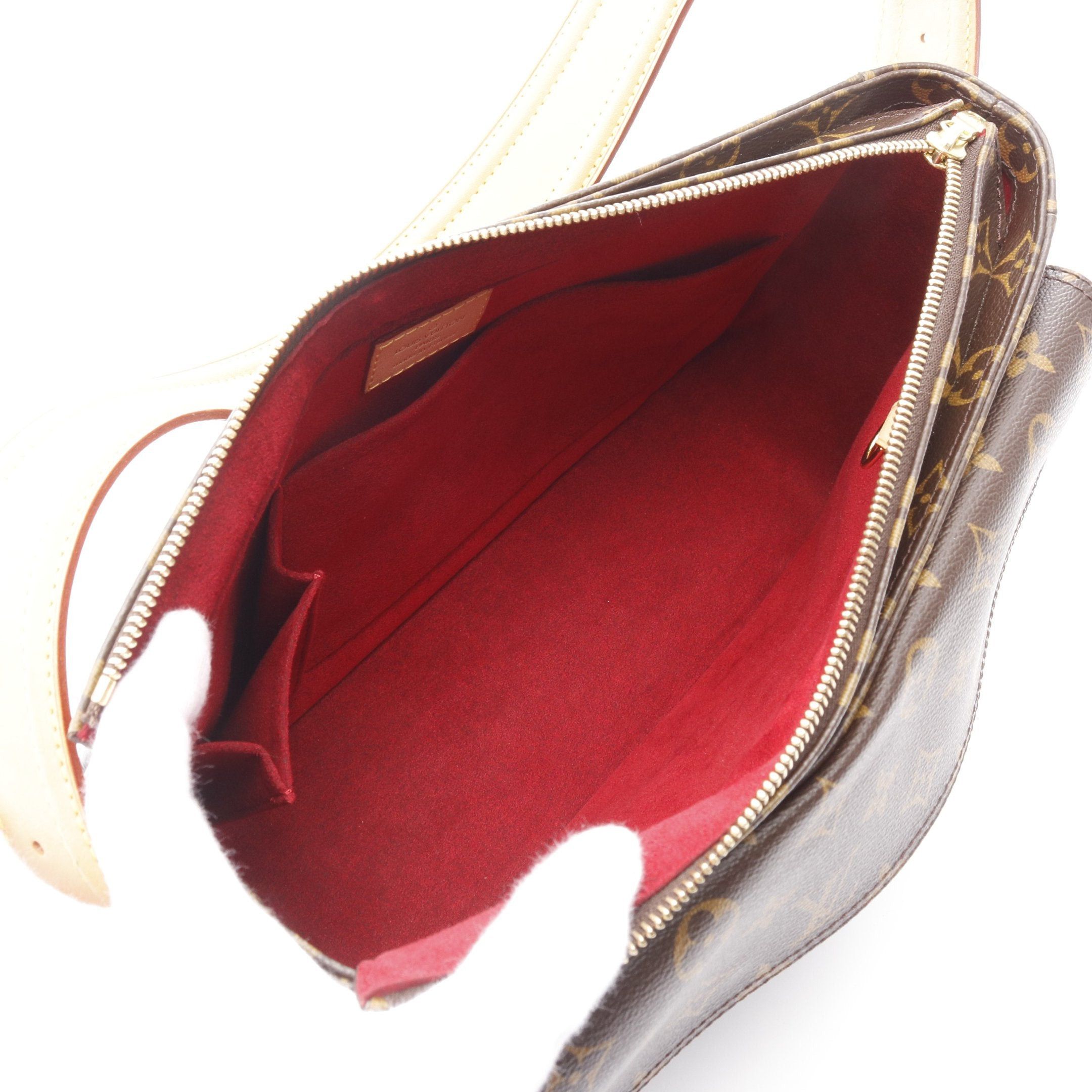 Louis Vuitton Louis Vuitton Vivacite Gm Monogram Shoulder Bag Leather Brown Size ONE SIZE - 3 Thumbnail