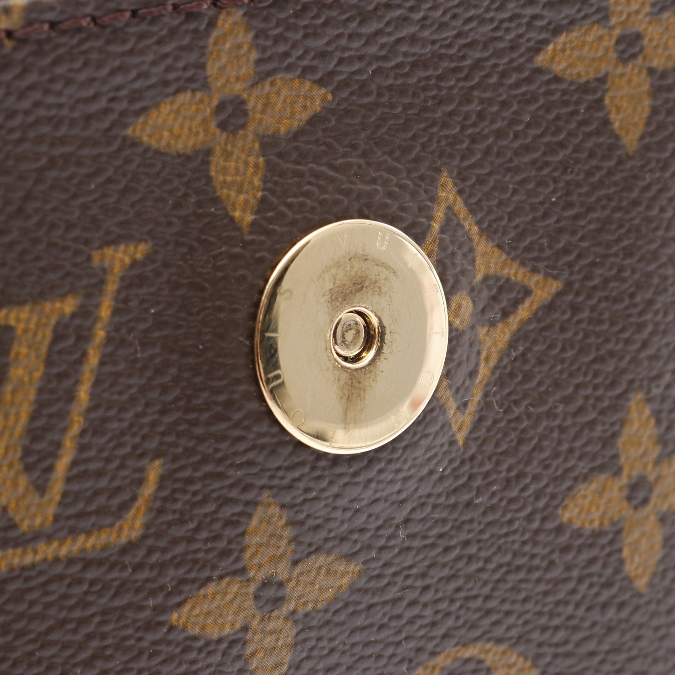 Louis Vuitton Louis Vuitton Vivacite Gm Monogram Shoulder Bag Leather Brown Size ONE SIZE - 10 Thumbnail