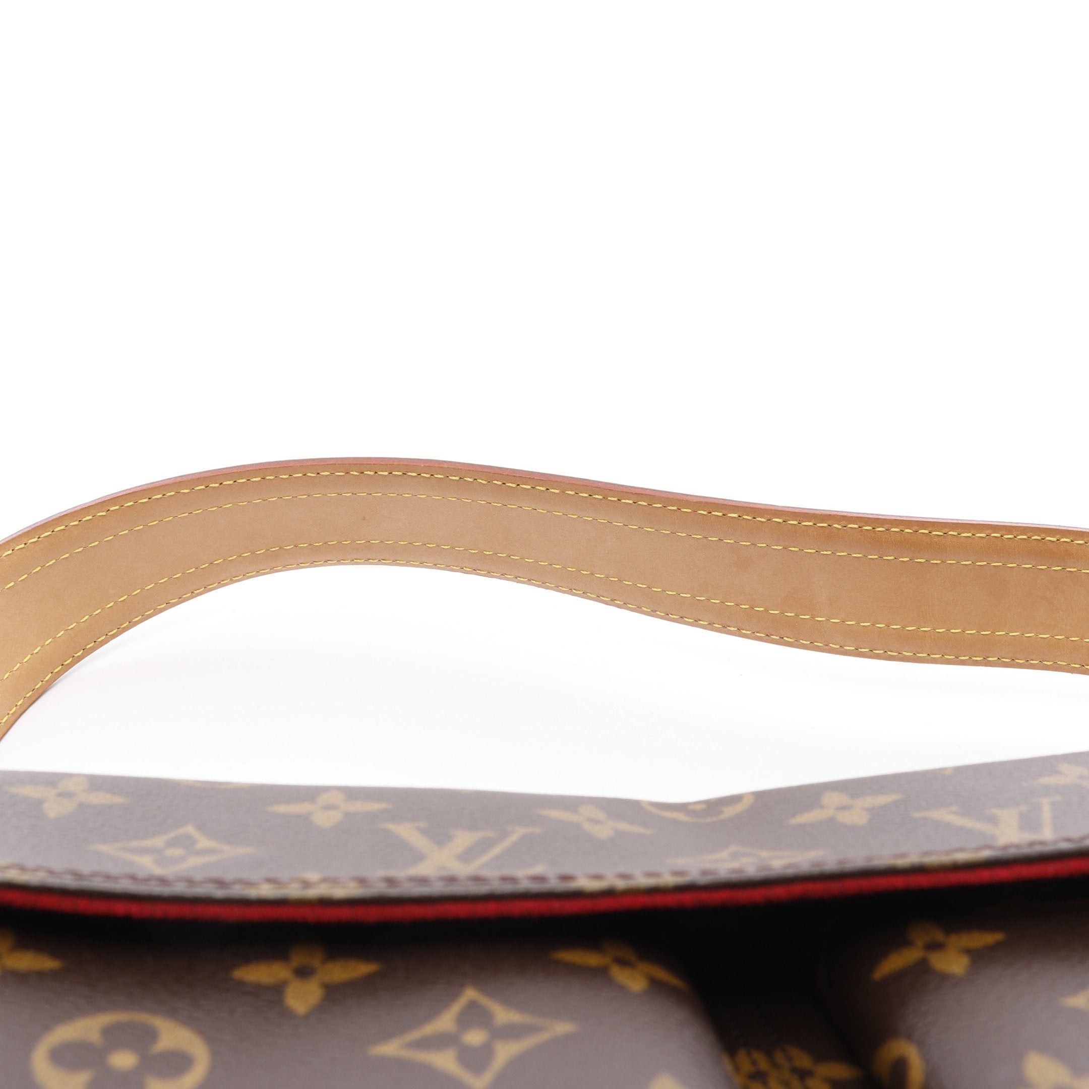 Louis Vuitton Louis Vuitton Vivacite Gm Monogram Shoulder Bag Leather Brown Size ONE SIZE - 9 Thumbnail