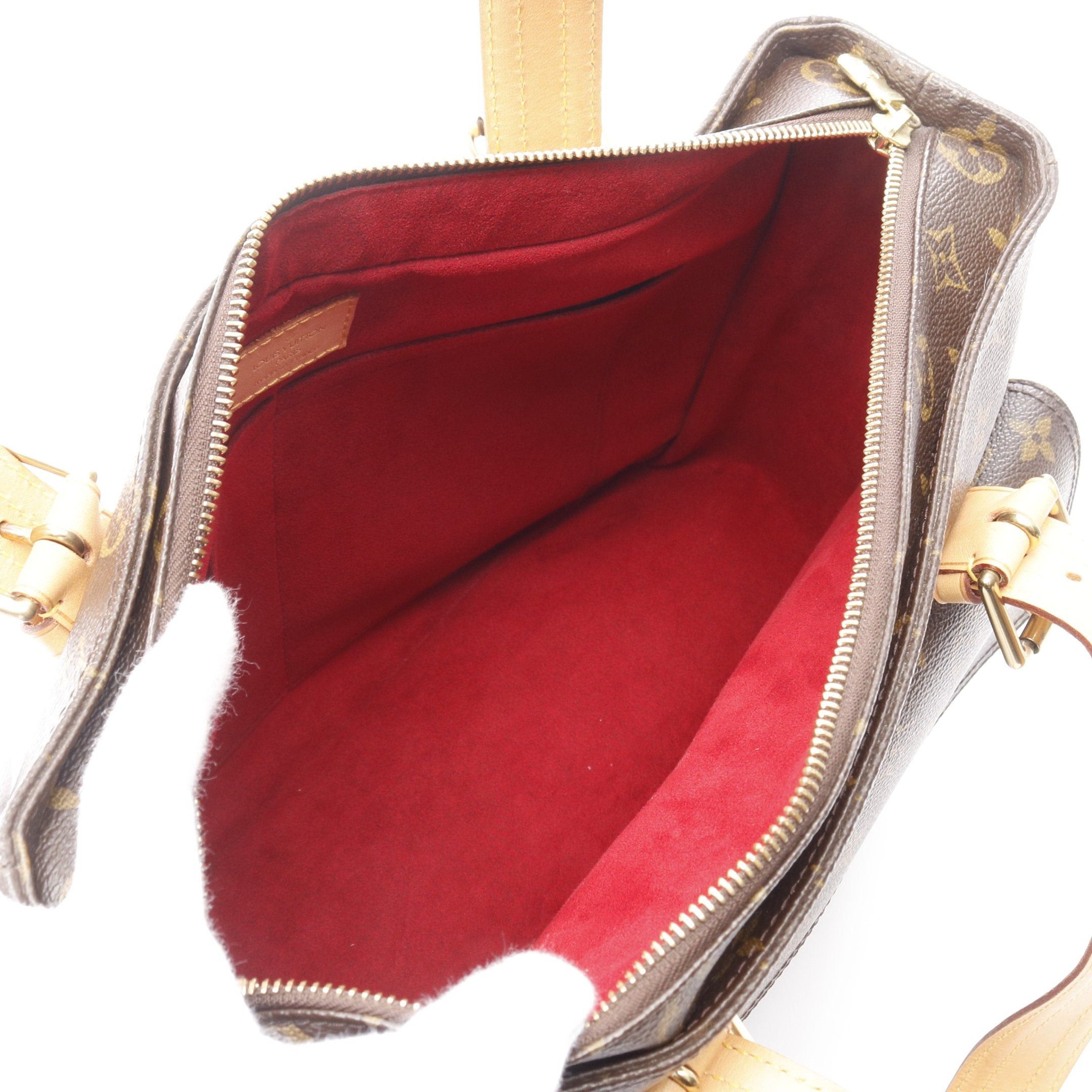 Louis Vuitton Louis Vuitton Multi-Priest Monogram Handbag Leather Brown Size ONE SIZE - 3 Thumbnail