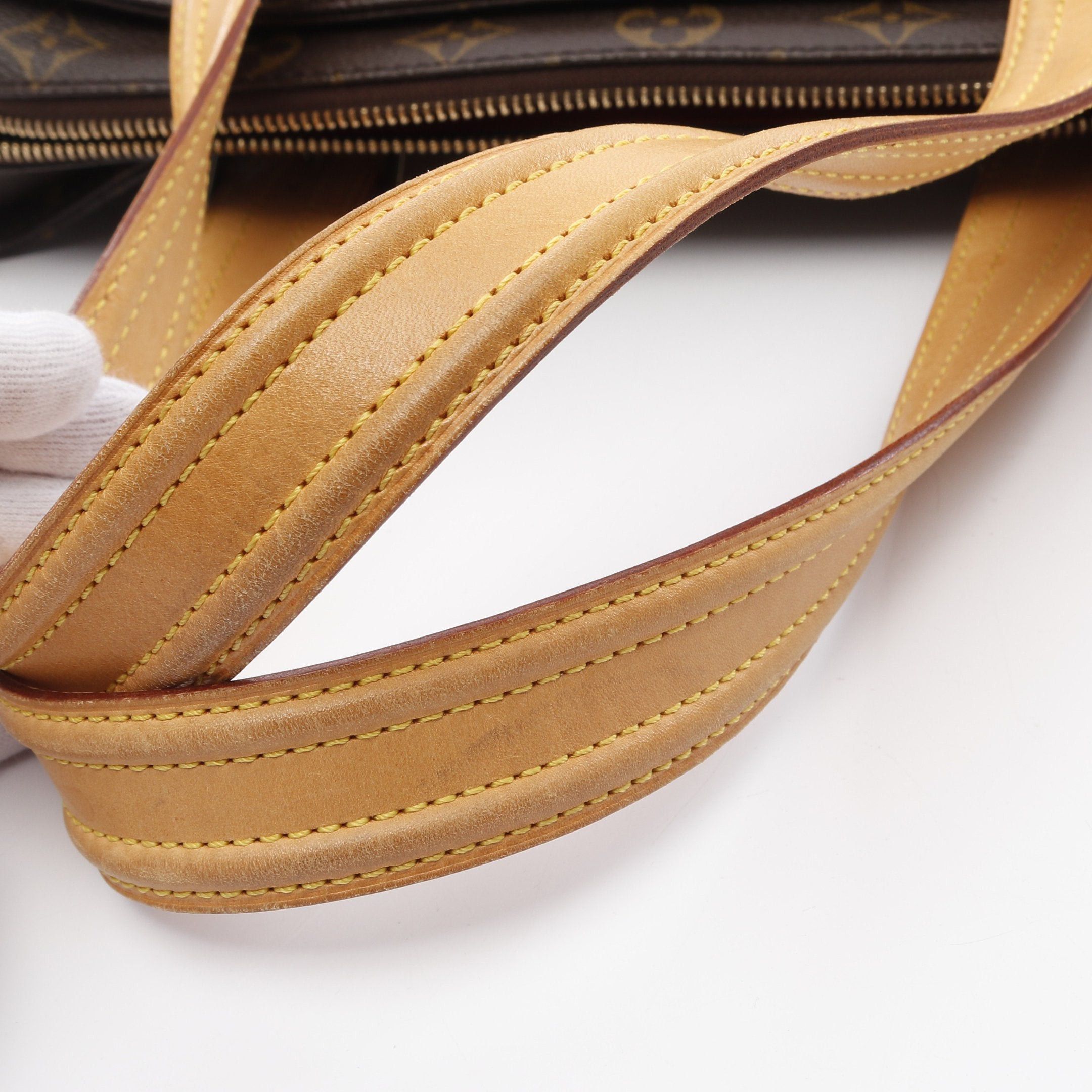 Louis Vuitton Louis Vuitton Multi-Priest Monogram Handbag Leather Brown Size ONE SIZE - 9 Thumbnail