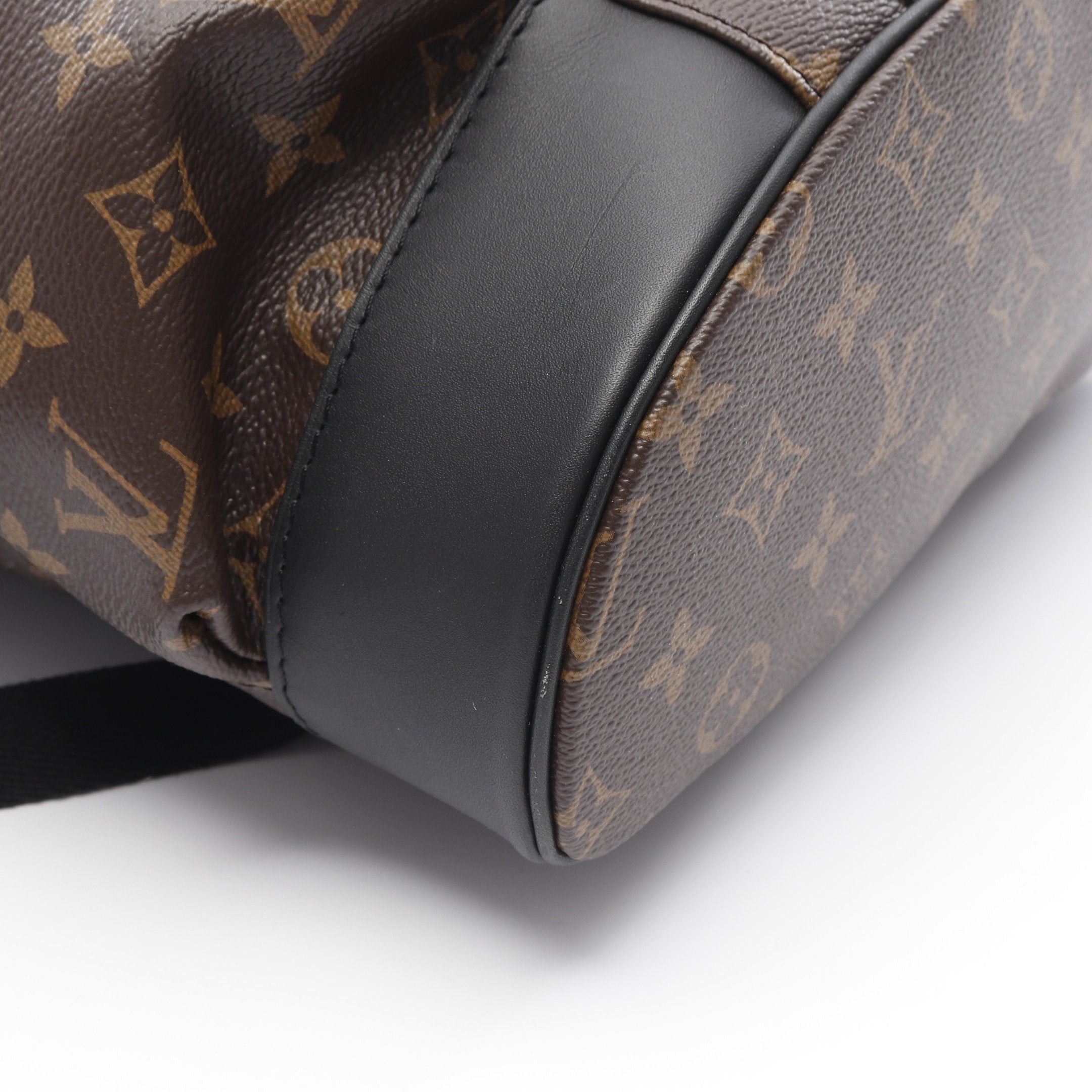 Louis Vuitton Louis Vuitton Christopher Mm Monogram Macassar Backpack Rucksack Leather Brown Black Size ONE SIZE - 6 Thumbnail