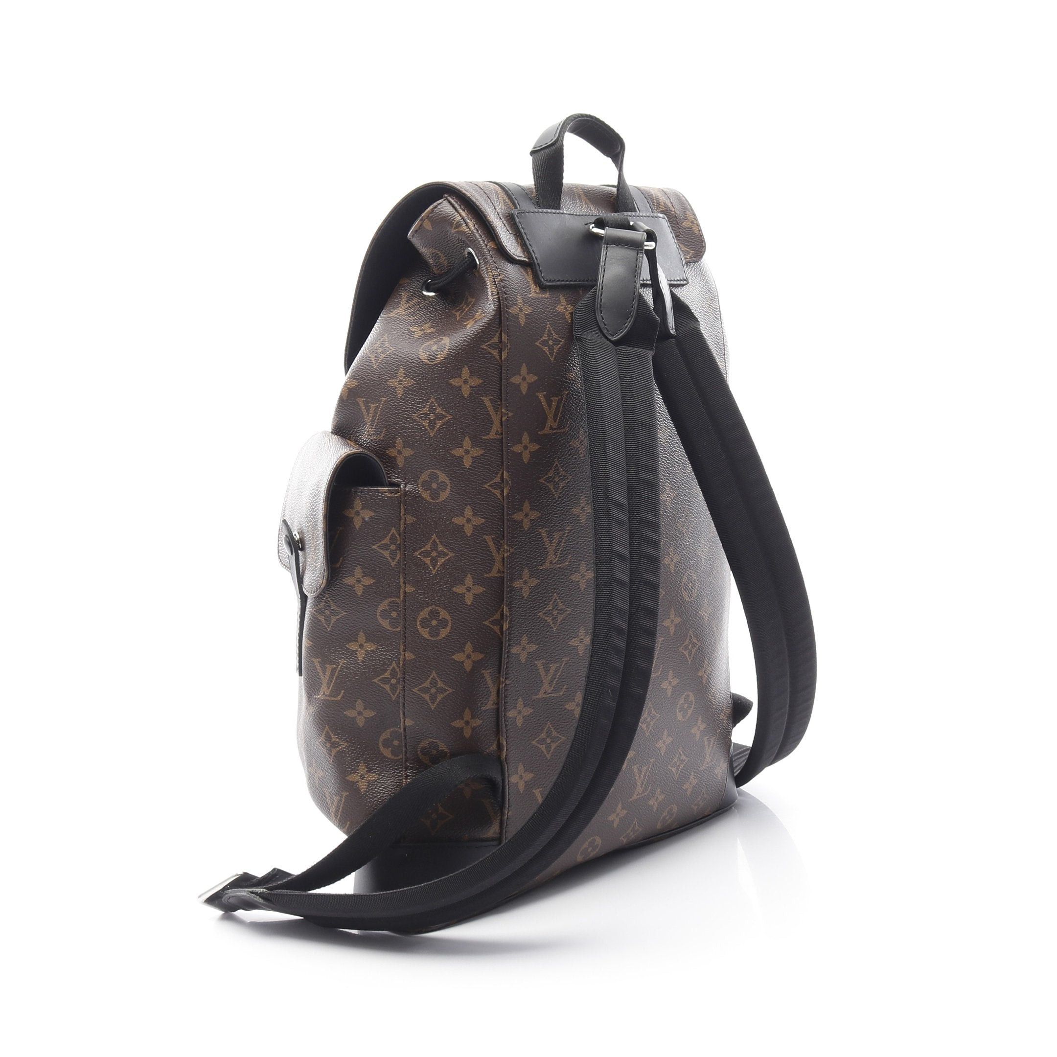 Louis Vuitton Louis Vuitton Christopher Mm Monogram Macassar Backpack Rucksack Leather Brown Black Size ONE SIZE - 2 Thumbnail