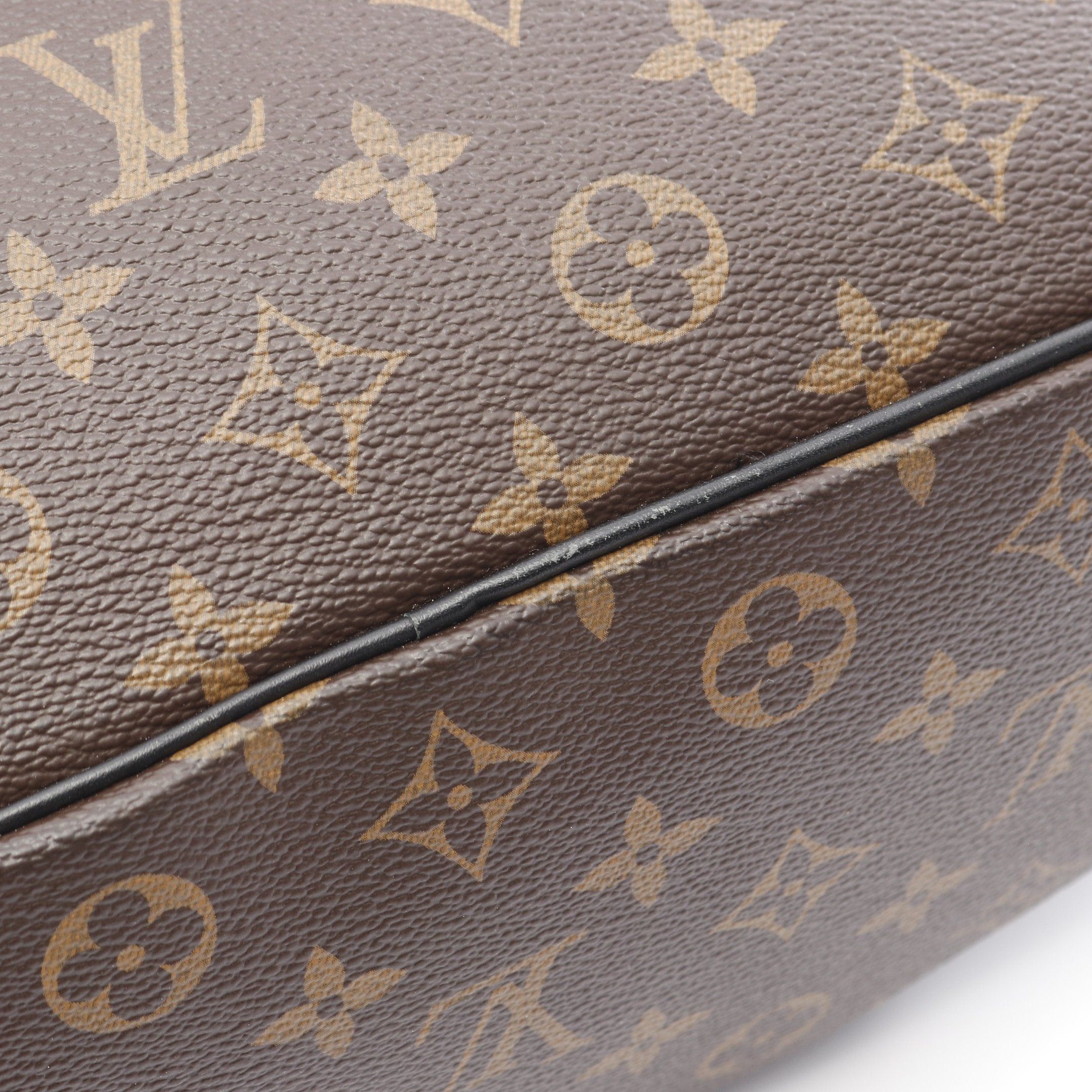 Louis Vuitton Louis Vuitton Christopher Mm Monogram Macassar Backpack Rucksack Leather Brown Black Size ONE SIZE - 9 Thumbnail