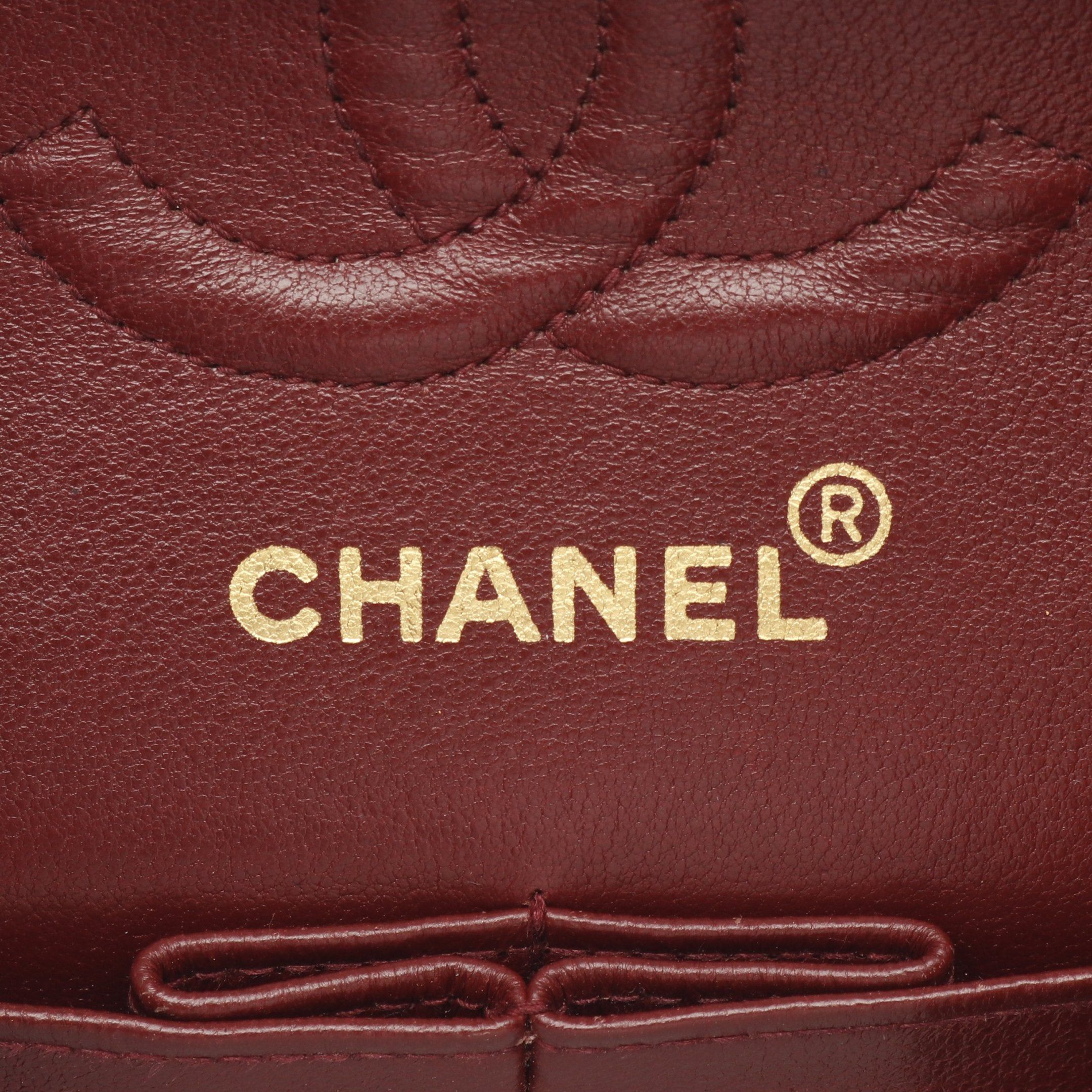 Chanel Chanel Matelasse Double Flap Chain Shoulder Bag Lambskin Black Gold Hardware Size ONE SIZE - 4 Thumbnail