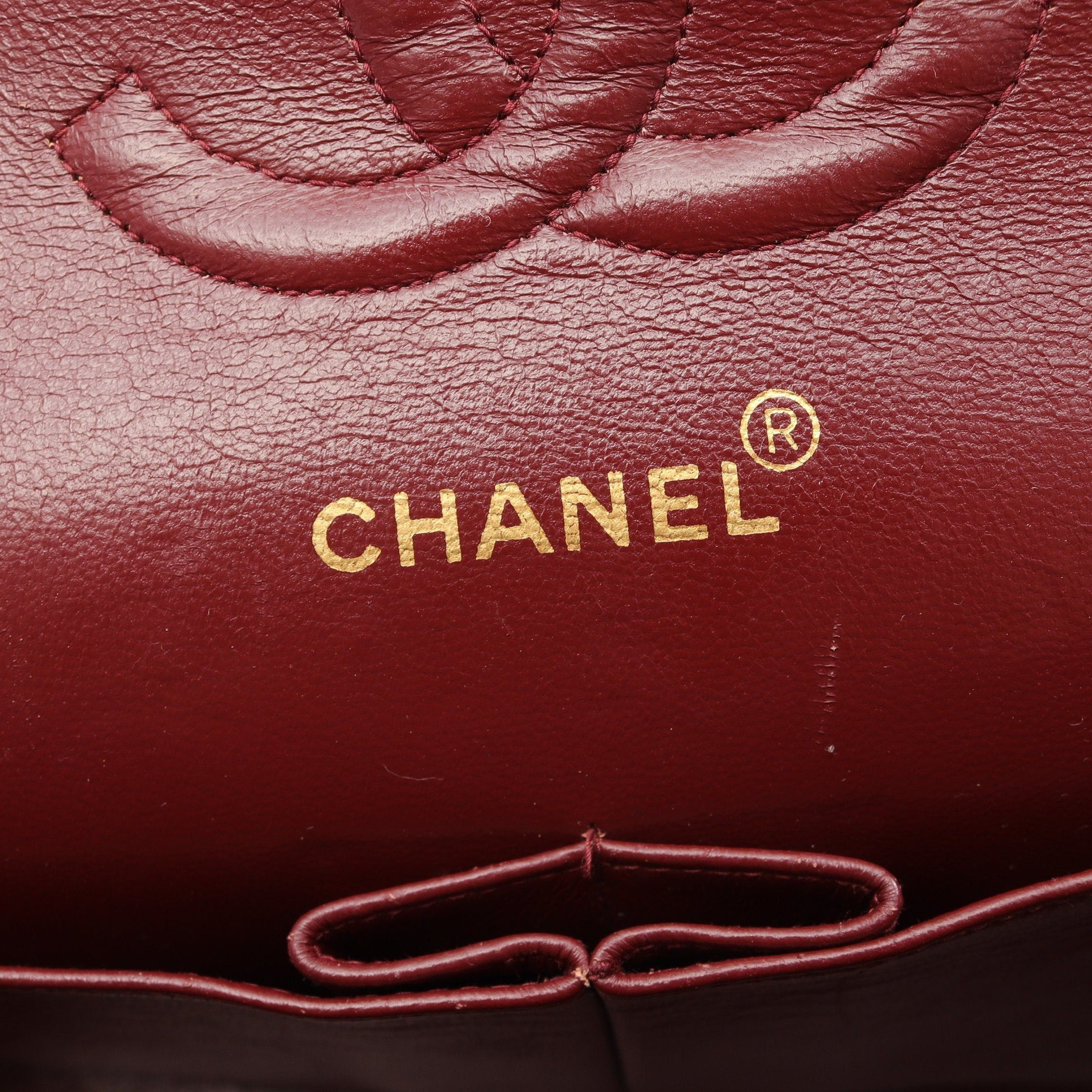 Chanel Chanel Matelasse Double Flap Chain Shoulder Bag Lambskin Black Gold Hardware Size ONE SIZE - 4 Thumbnail