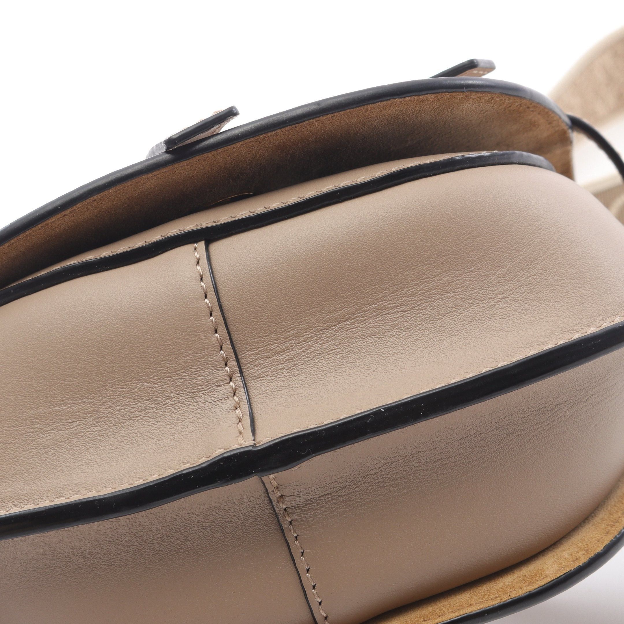 Loewe Loewe Gate Dual Bag Mini Shoulder Leather Gray Beige Size ONE SIZE - 7 Thumbnail